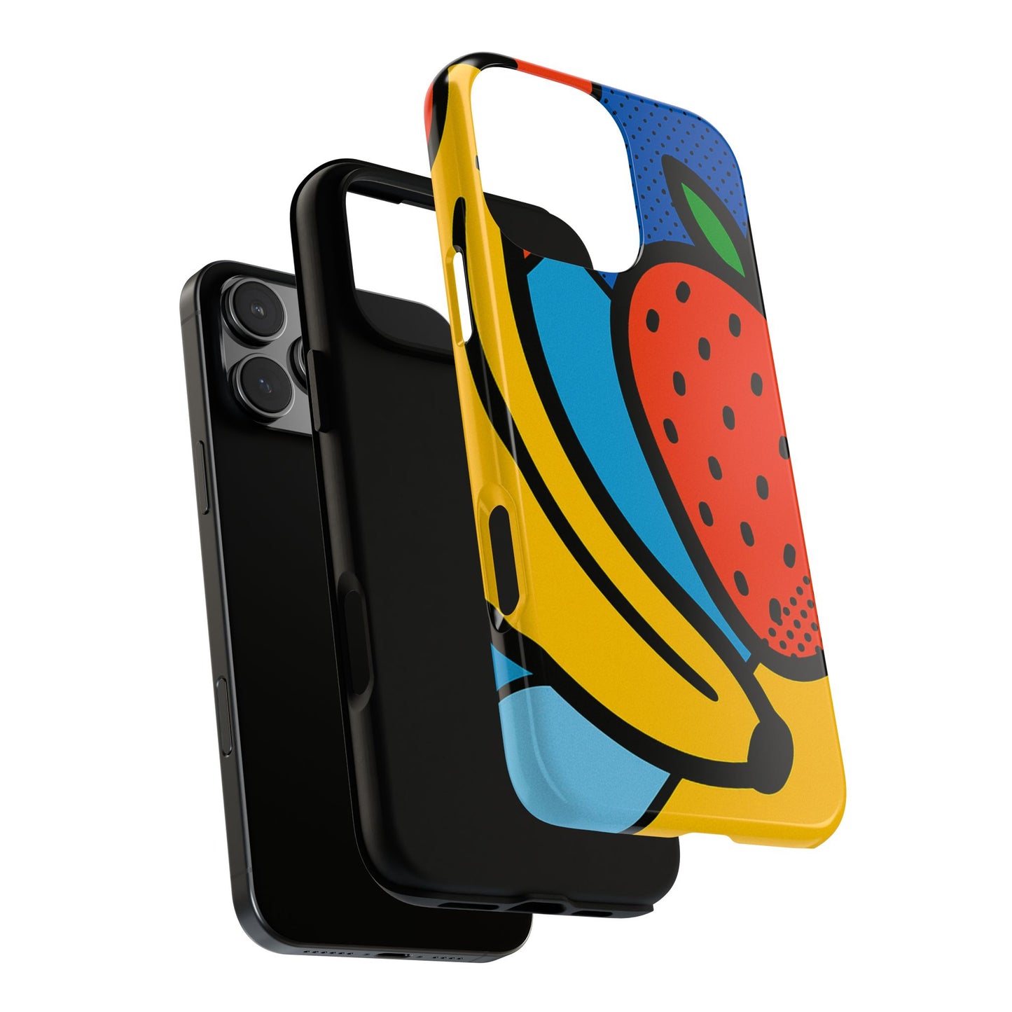 Colorful Fruit Phone Case - Tough Cases - Fun, Vibrant, Unique, Gifts for Friends, Summer Accessories, Trendy Phone Protector