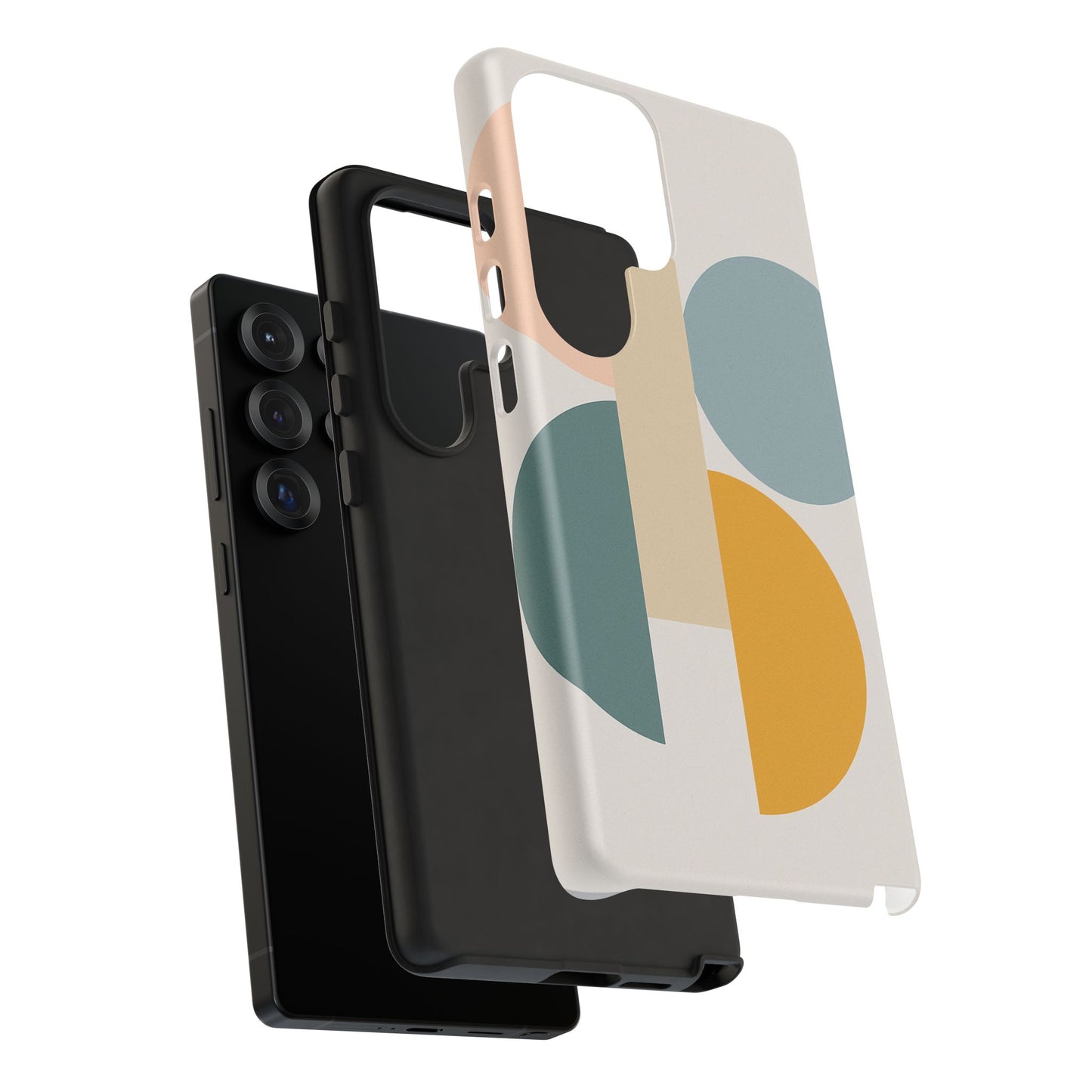 Minimalist Geometric Phone Case, Stylish Protective Cover for Phones, Modern Design, Gift for Him/Her, Trendy Tech Accessory