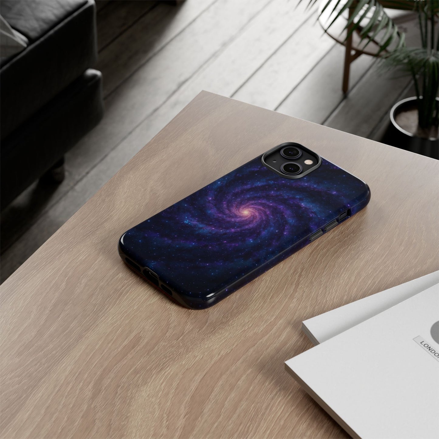Galaxy Phone Case, Tough Phone Cover, Cosmic Phone Protection, Space Gift for Astronomers, Trendy Galaxy Design