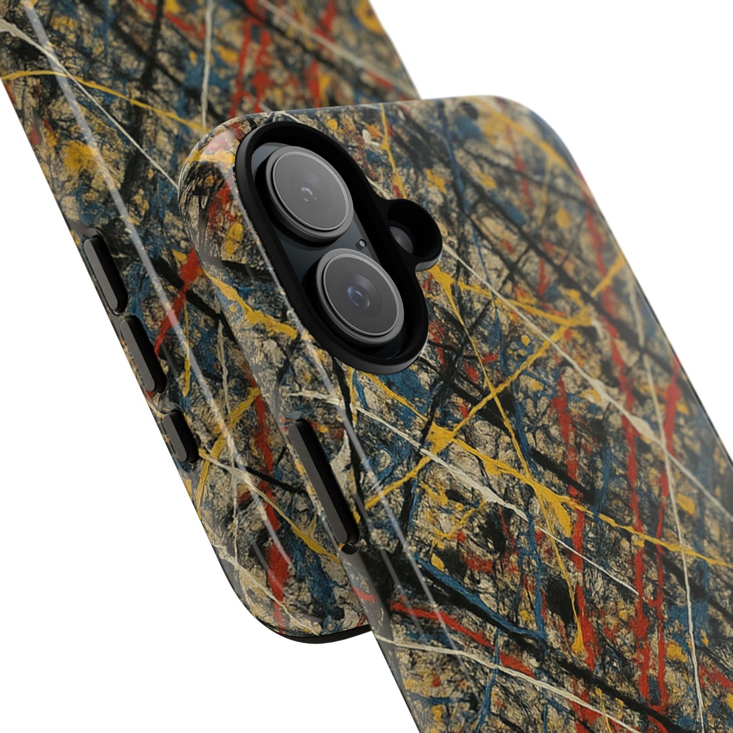 Tough Cases Phone Case - Bold Abstract Design, Stylish Mobile Cover, Unique Gift for Him/Her, Durable Accessory, Trendy Protection