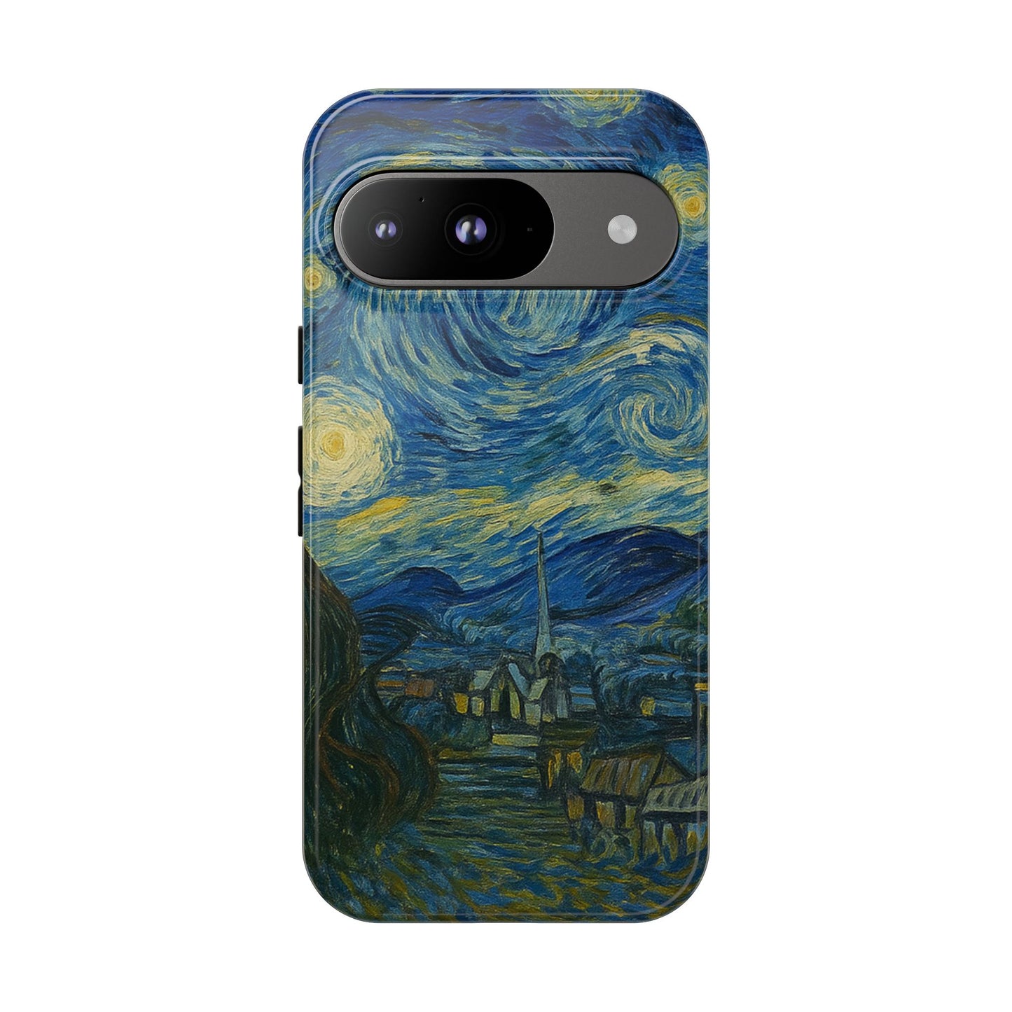 Starry Night Phone Case, Artistic Cell Phone Cover, Gift for Art Lovers, Unique Phone Accessory, Birthday Gift for Him/Her, Tough Cases
