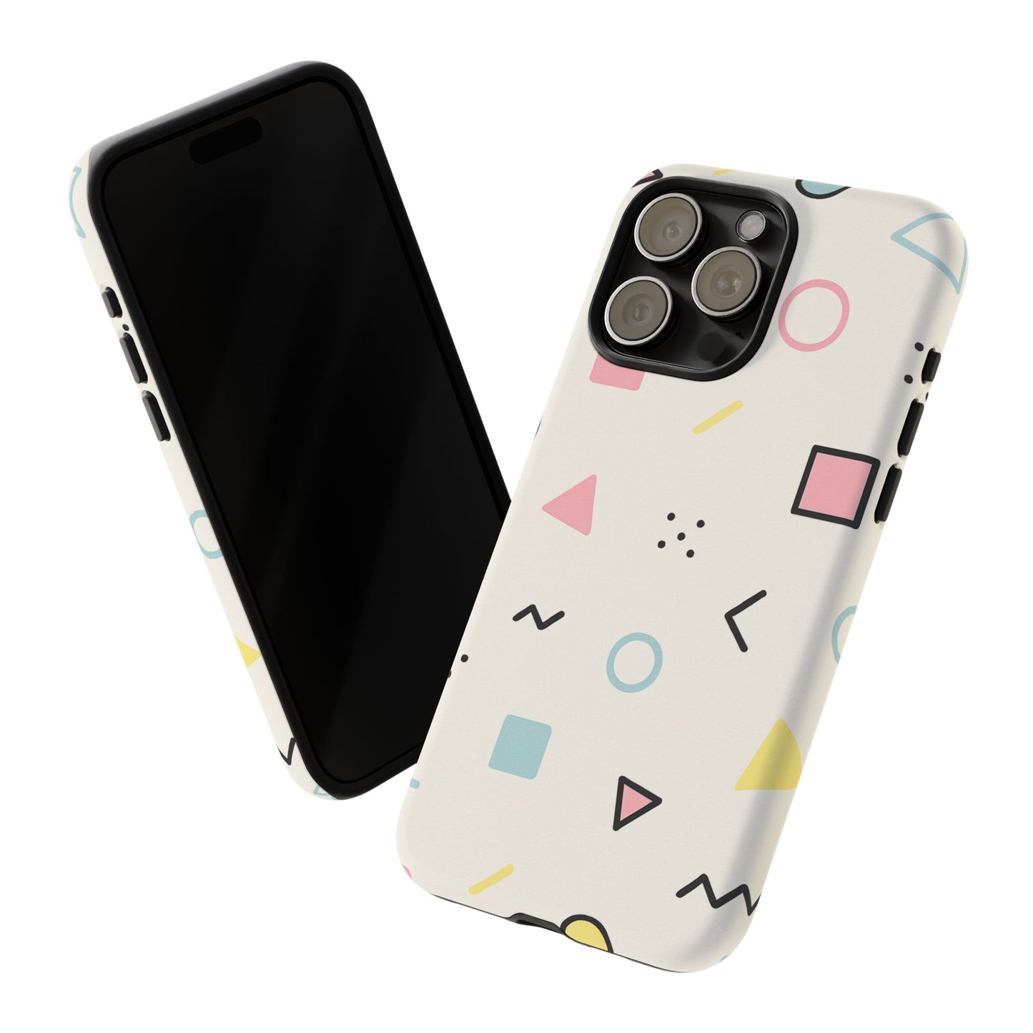 Geometric Phone Case - Stylish Tough Cases for Trendsetters, Unique Phone Covers, Modern Accessories, Gift Ideas for Her