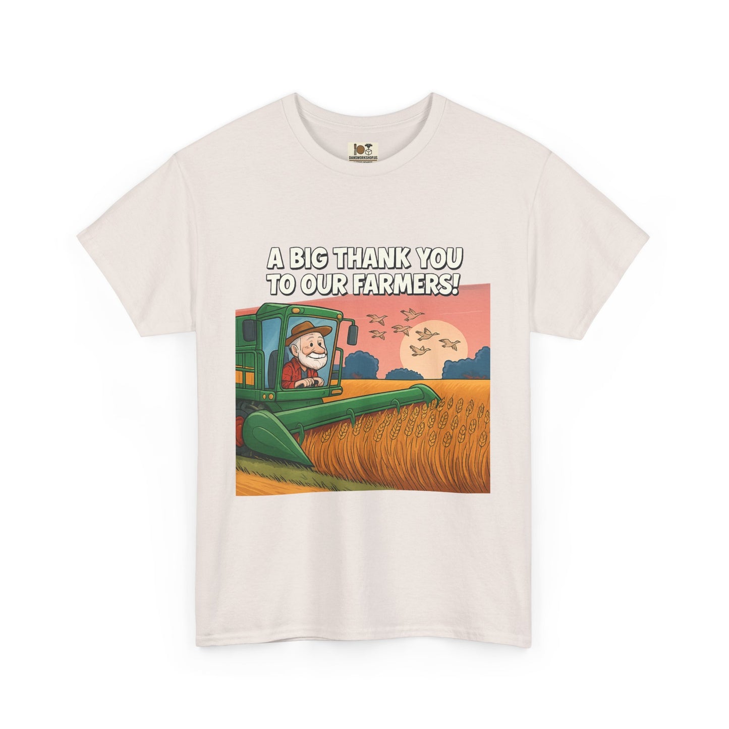 Grateful Farmers Tee – Appreciation for Agriculture, Farm Appreciation Day, Gift for Farmers, Unisex Cotton Shirt, Casual Wear