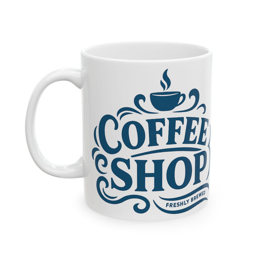 Charming Coffee Mug with Retro Design, Perfect Gift for Coffee Lovers, Home Office Decor, Unique Kitchenware, Personalized Drinkware