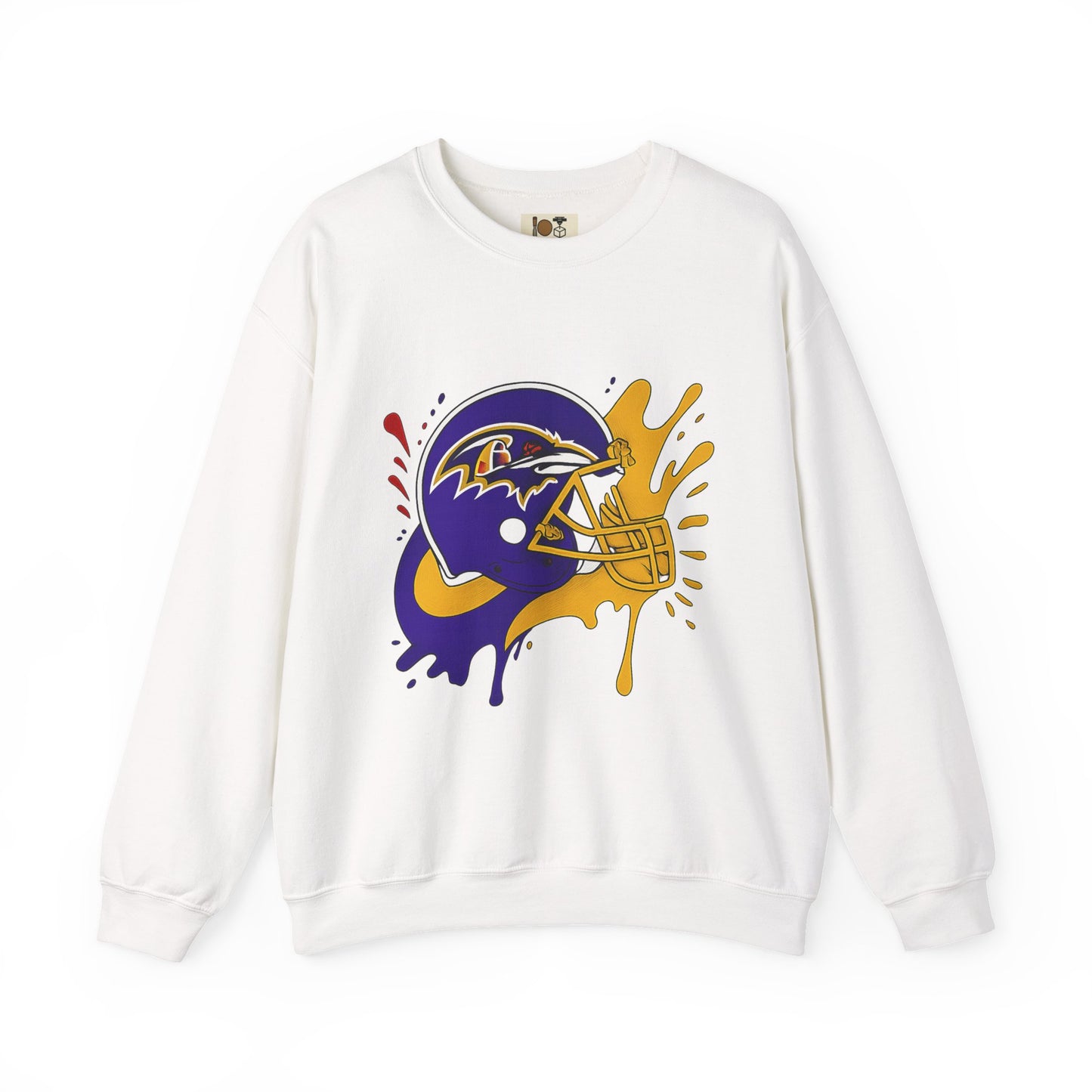 Baltimore Ravens Crewneck Sweatshirt, Unisex Sport Sweatshirt, Football Fan Apparel, Comfy Game Day Outfit, NFL Gift for Him/Her