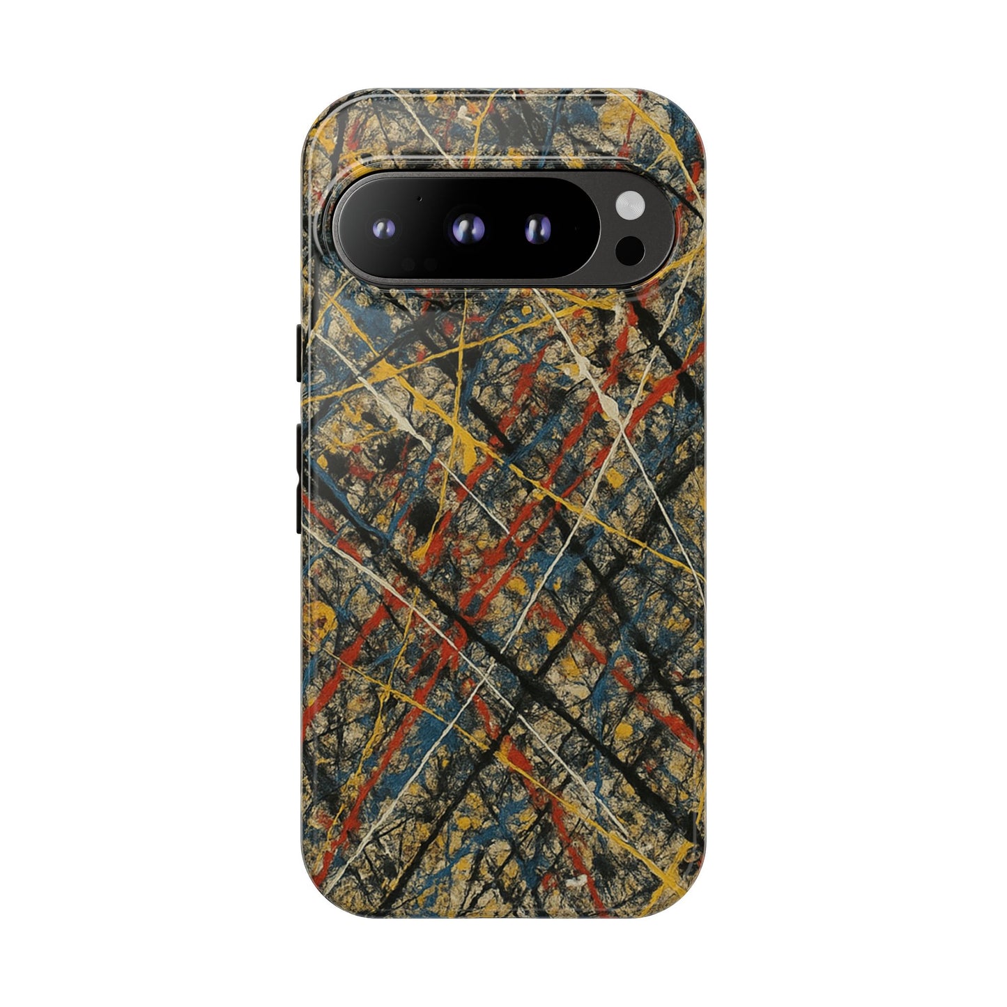 Tough Cases Phone Case - Bold Abstract Design, Stylish Mobile Cover, Unique Gift for Him/Her, Durable Accessory, Trendy Protection