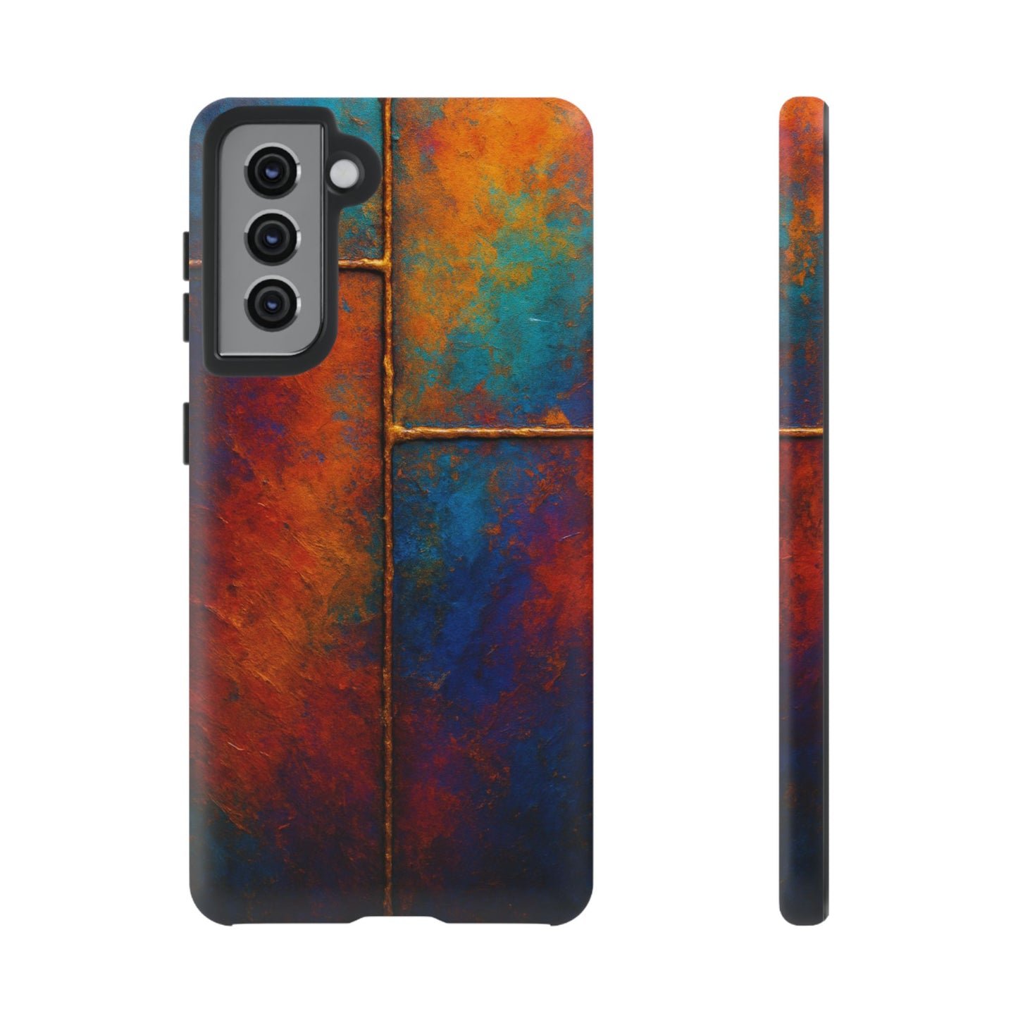 Vibrant Phone Case, Colorful Tough Case Cover, Artistic Phone Protector, Unique Smartphone Accessories, Gift for Tech Lovers