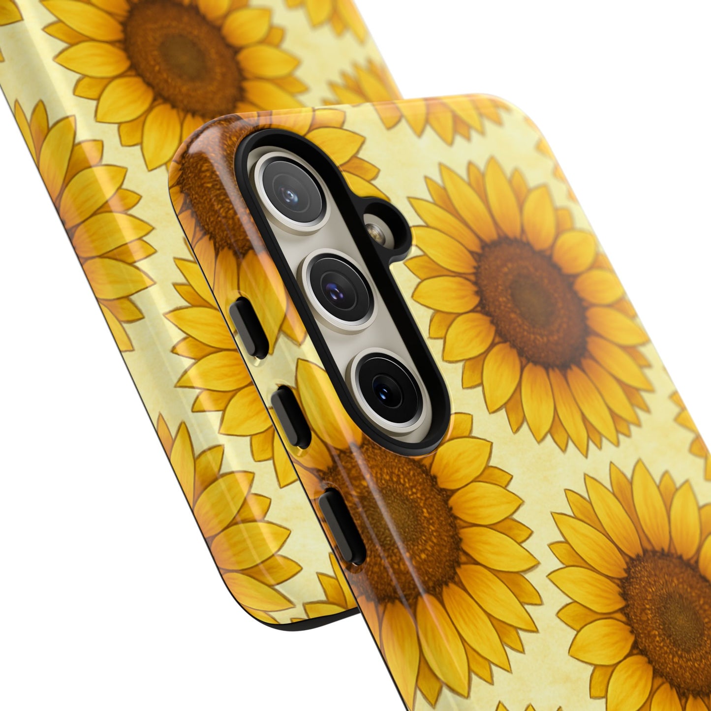 Sunflower Phone Cases - Tough Cases for Nature Lovers, Gift for Friends, Floral Design, Protective Case, Sunflower Decor