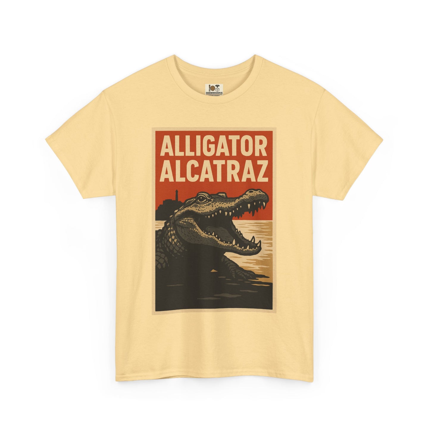 Alligator Alcatraz Graphic Tee - Fun Wildlife Shirt, Gift for Nature Lovers, Unisex Casual Top, Adventure Enthusiasts, Unique Travel [...]