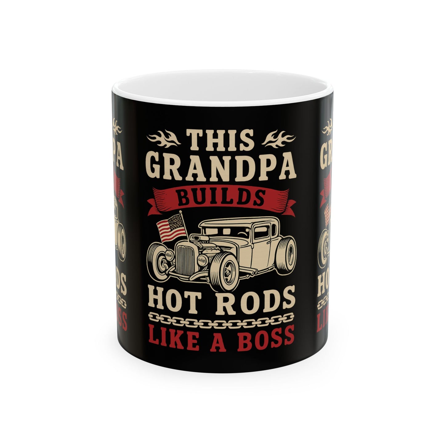 Grandpa Hot Rods Ceramic Mug | Gift for Car Lovers, Father's Day, Coffee [...]
