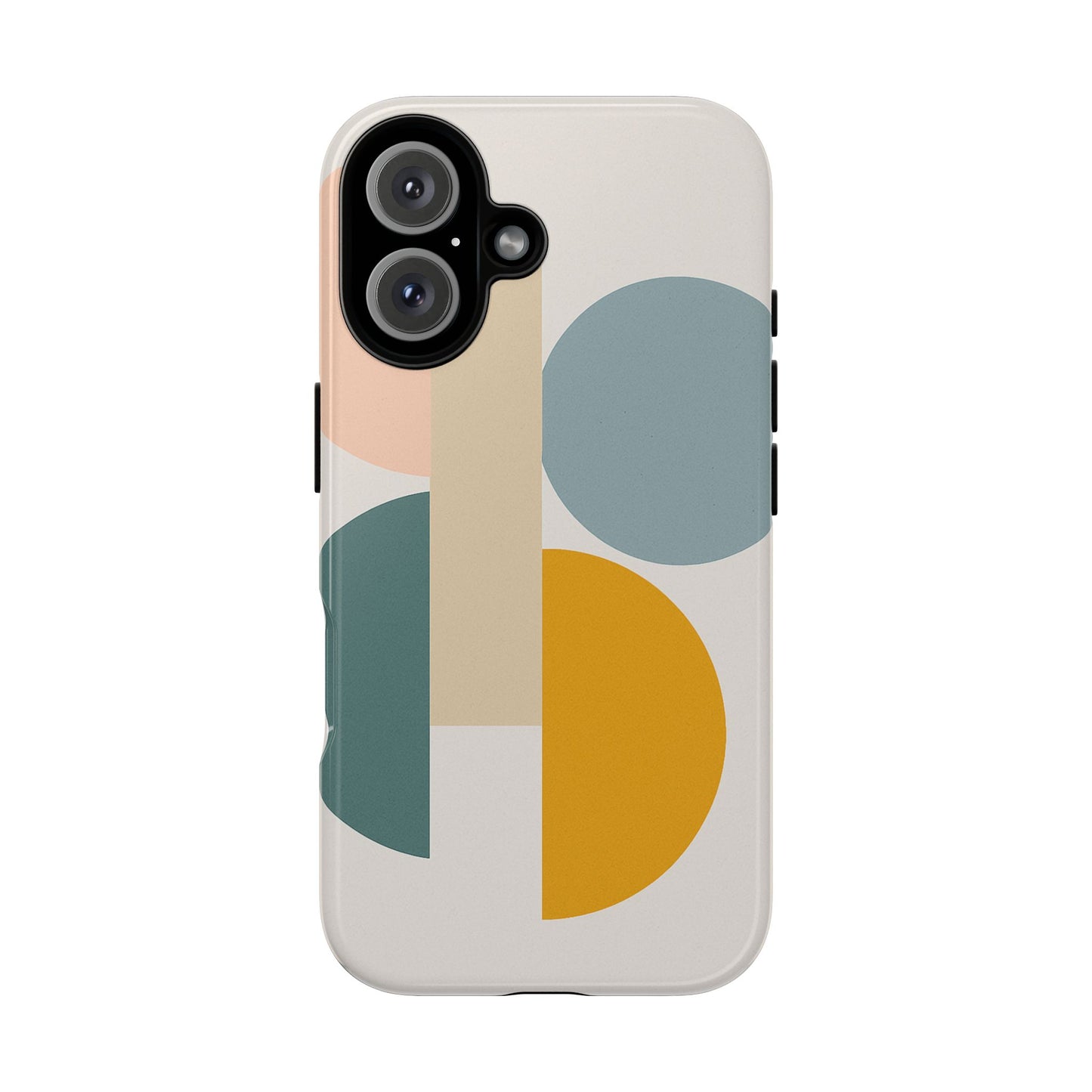 Minimalist Geometric Phone Case, Stylish Protective Cover for Phones, Modern Design, Gift for Him/Her, Trendy Tech Accessory
