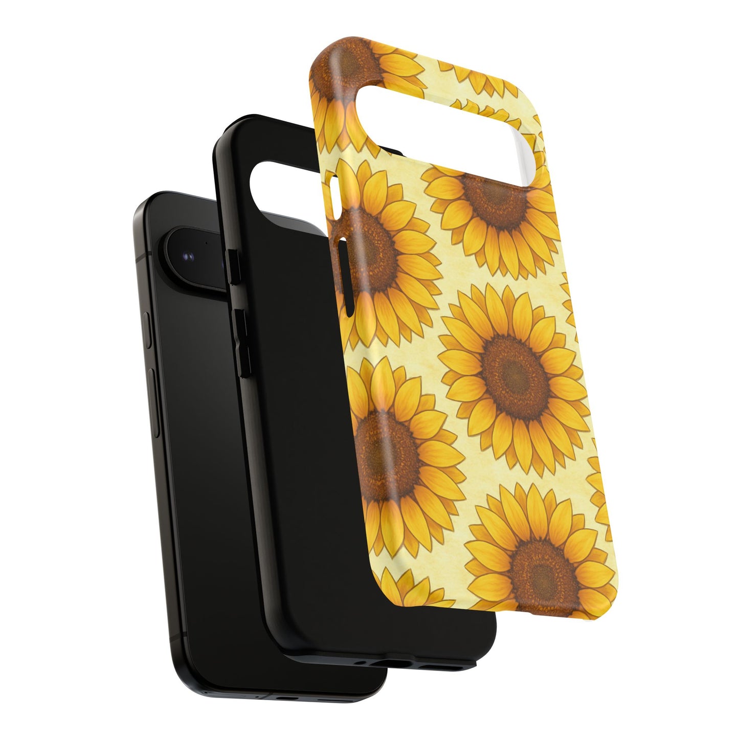 Sunflower Phone Cases - Tough Cases for Nature Lovers, Gift for Friends, Floral Design, Protective Case, Sunflower Decor