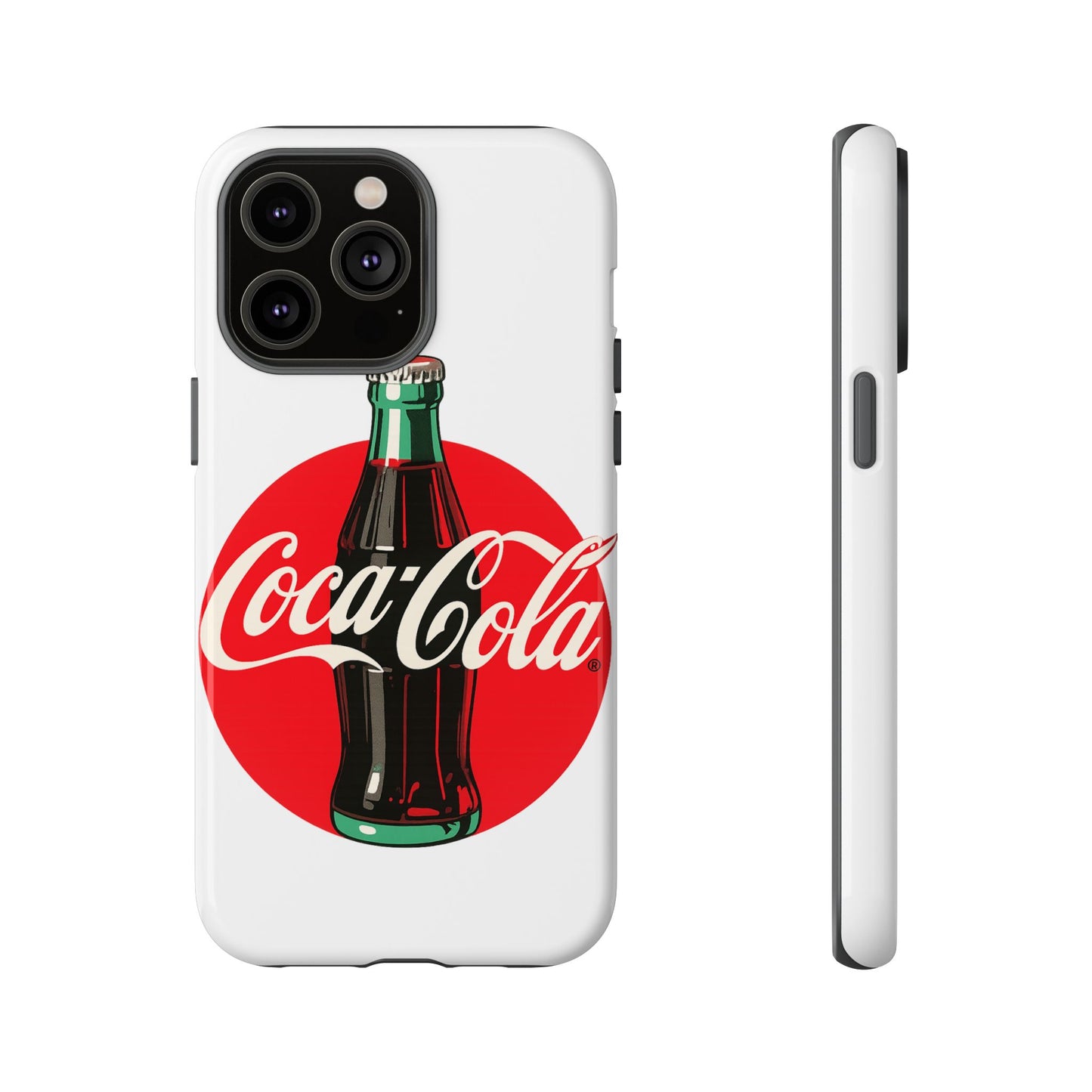 Coca-Cola Tough Phone Cases, Vintage Soda Drink, Retro Style, Unique Gift, Phone Accessories, Summer Vibes