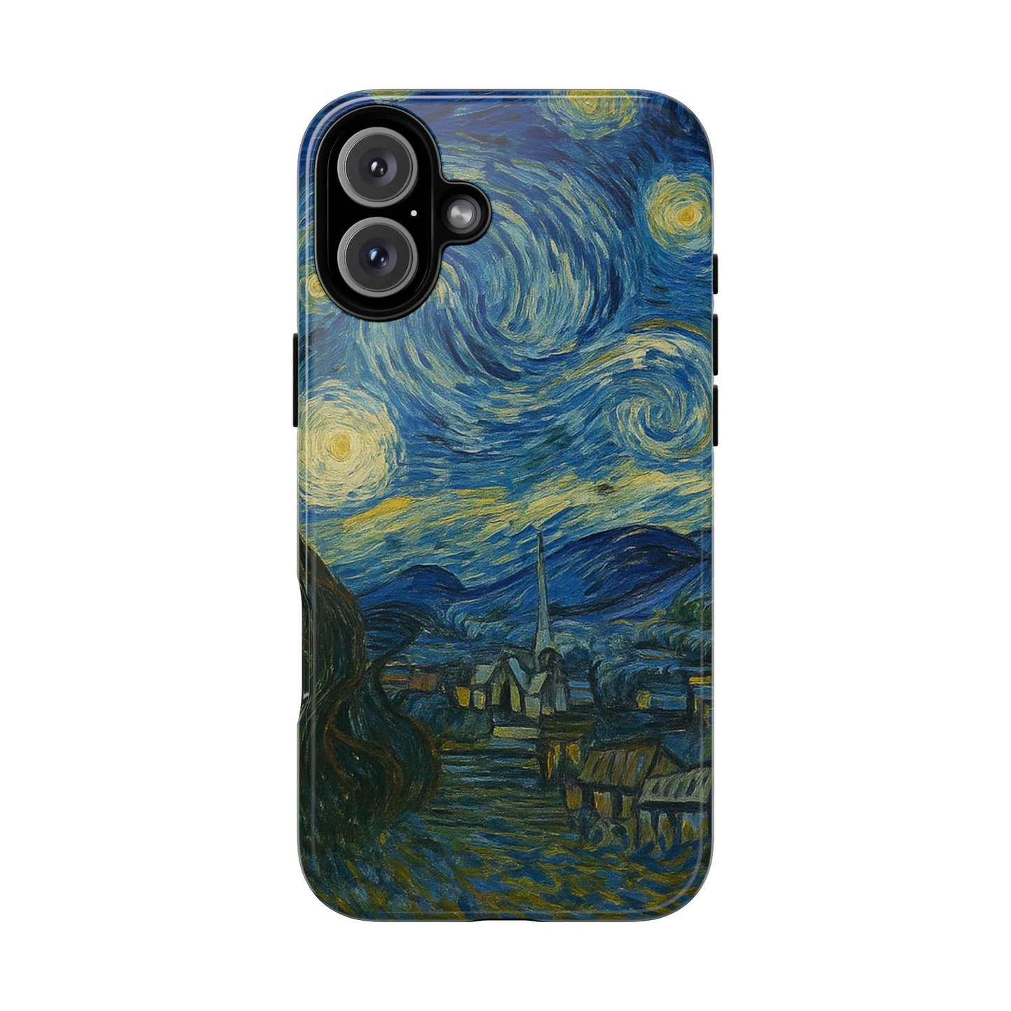 Starry Night Phone Case, Artistic Cell Phone Cover, Gift for Art Lovers, Unique Phone Accessory, Birthday Gift for Him/Her, Tough Cases