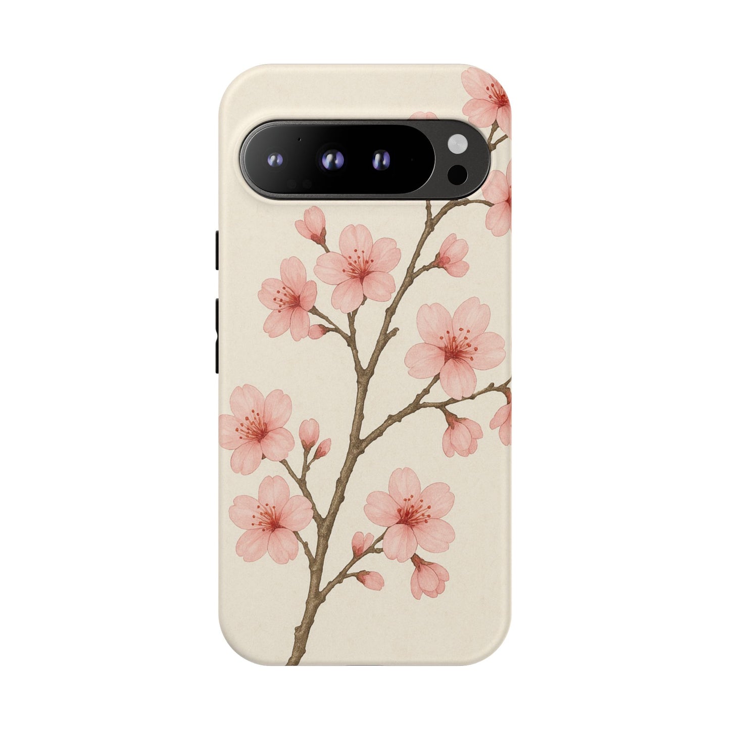 Cherry Blossom Phone Case, Floral Phone Cover, Tough Case for Gifts, Spring Decor, Cute Tech Accessories, Nature Lover's Gift