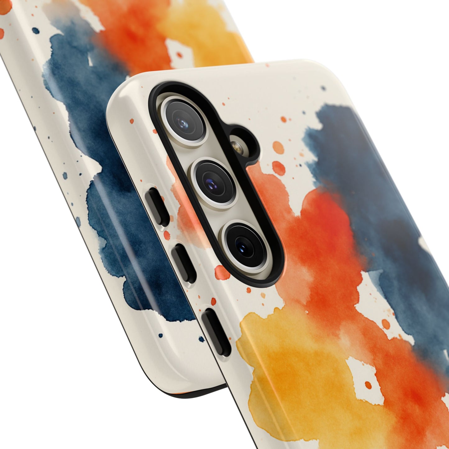 Watercolor Phone Case - Abstract Design, Tough Cases for Men & Women, Stylish Gift, Artistic Accessory for All Occasions