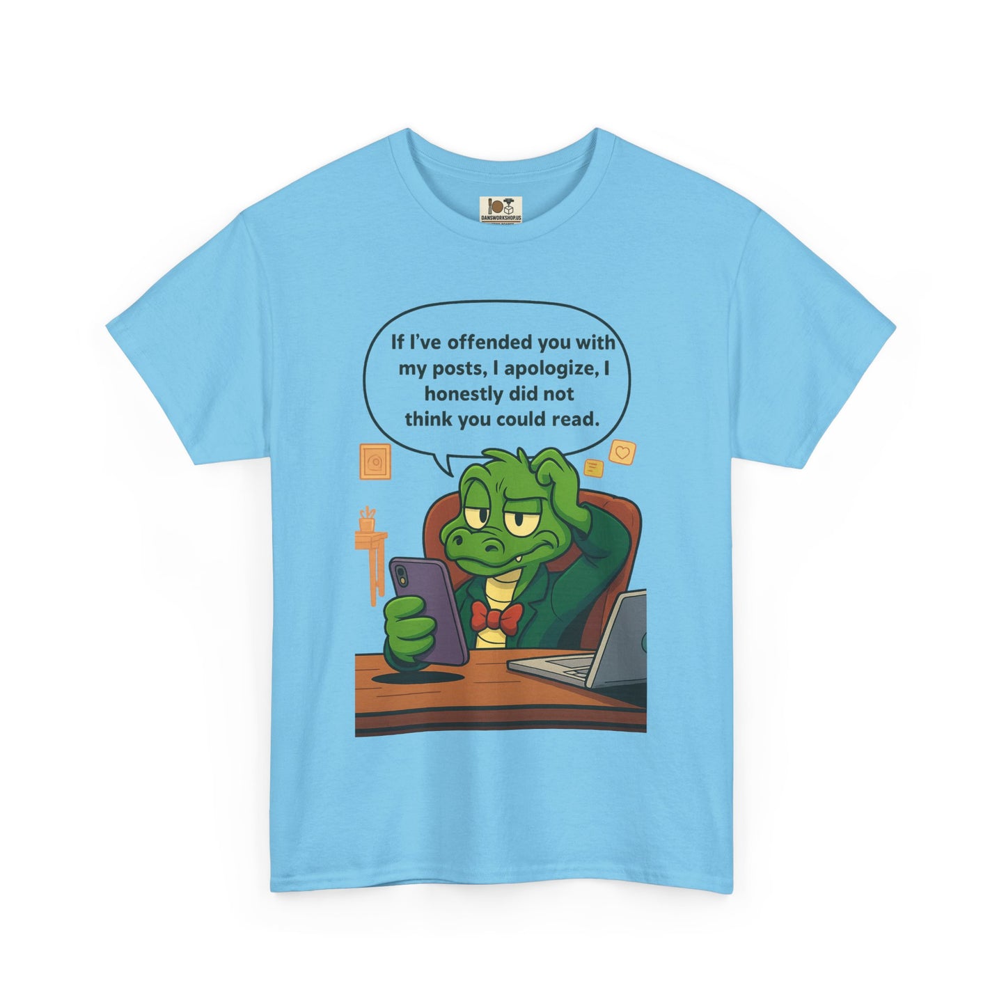 Funny Unisex Heavy Cotton Tee, Humorous Shirt Gift, Casual Wear, Quirky Graphic Tee, Perfect for Friends, Ideal for Birthdays and [...]