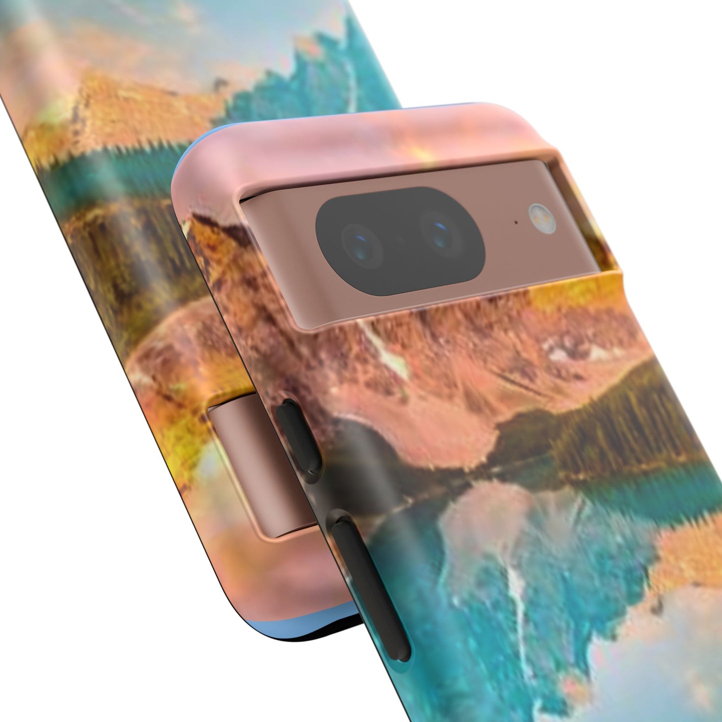 Nature-Inspired Phone Case with Mountain and Lake Design, Aesthetic Tough Cases for Outdoor Lovers, Phone Protection, Gift for Nature [...]