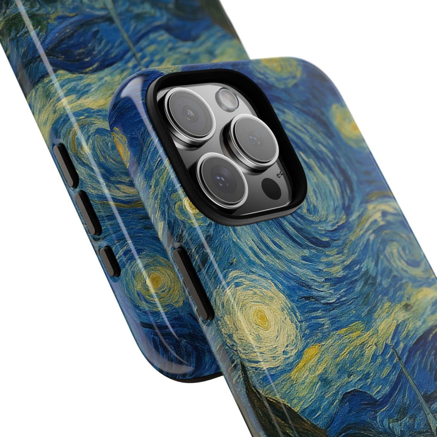 Starry Night Phone Case, Artistic Cell Phone Cover, Gift for Art Lovers, Unique Phone Accessory, Birthday Gift for Him/Her, Tough Cases