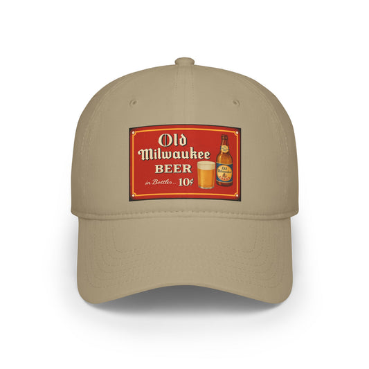 Retro Beer-Themed Low Profile Baseball Cap, Vintage Beer Hat, Gift for Beer Lovers, Casual Summer Cap, Outdoor BBQ Accessory