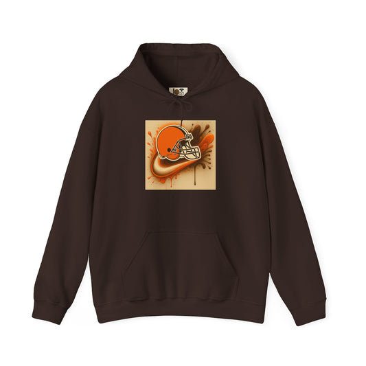 Cleveland Browns Graphic Hoodie | Sports Fan Sweatshirt, Gift for Him, Unisex Pullover, Game Day Apparel, Casual Wear