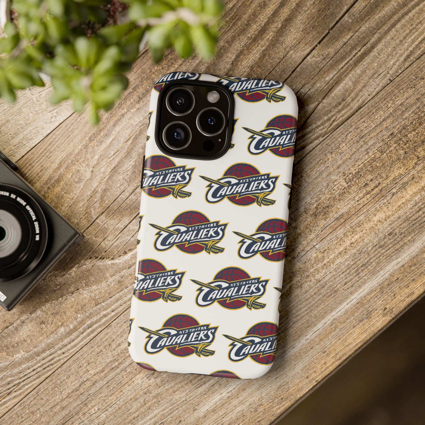 Cleveland Cavaliers Phone Case, Tough Phone Cover, NBA Team Accessory, Sports Fan Gift, Unique Cellphone Protector