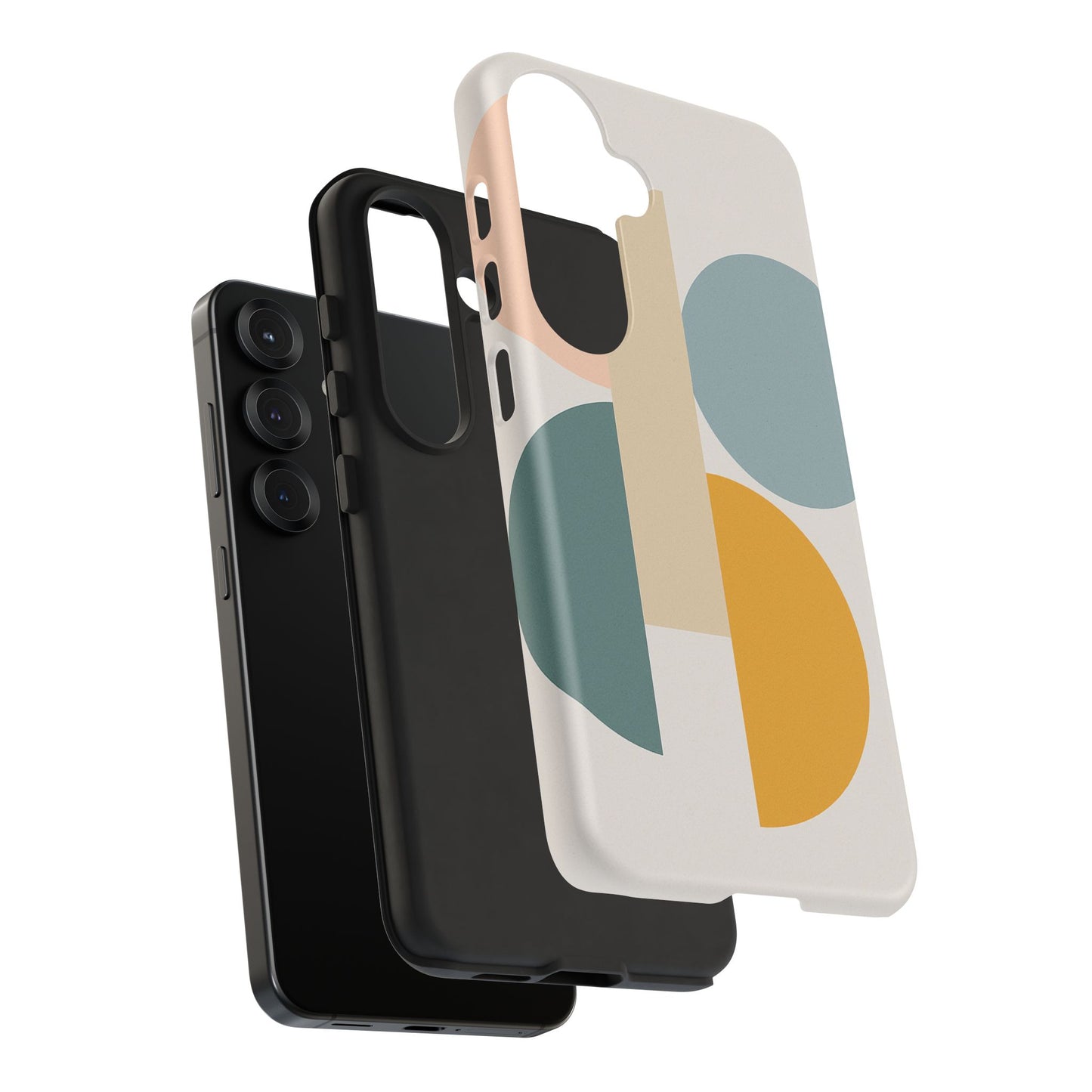 Minimalist Geometric Phone Case, Stylish Protective Cover for Phones, Modern Design, Gift for Him/Her, Trendy Tech Accessory