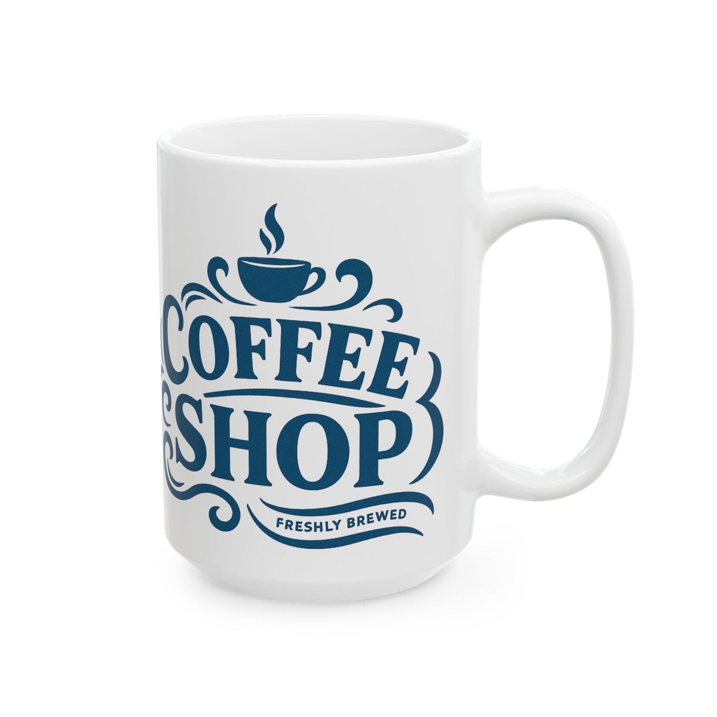 Charming Coffee Mug with Retro Design, Perfect Gift for Coffee Lovers, Home Office Decor, Unique Kitchenware, Personalized Drinkware