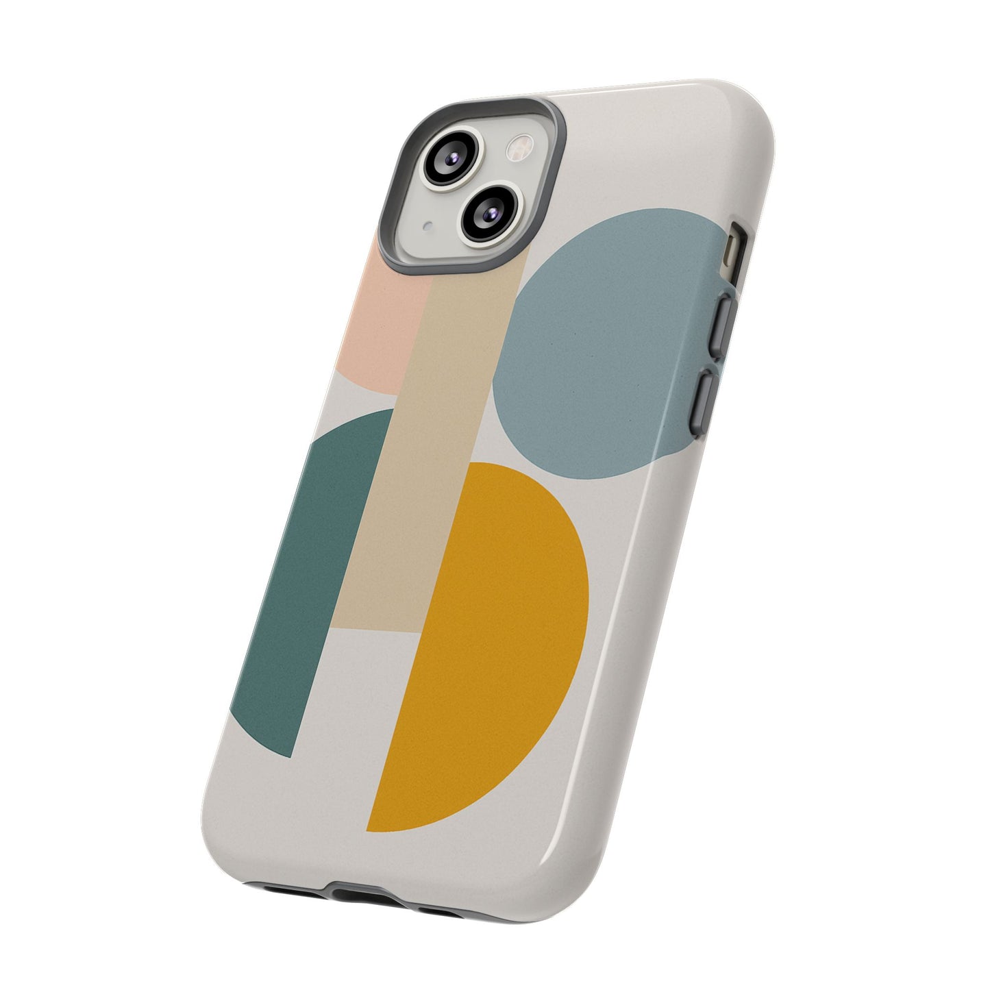 Minimalist Geometric Phone Case, Stylish Protective Cover for Phones, Modern Design, Gift for Him/Her, Trendy Tech Accessory
