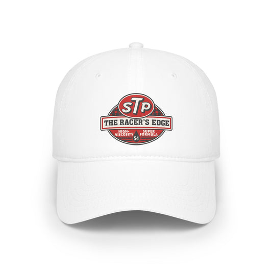 Racing Enthusiast Low Profile Baseball Cap - Adjustable Hat for Fans, Gift for Car Lovers, Red Cap for Events, Sports Cap, Trendy Headwear