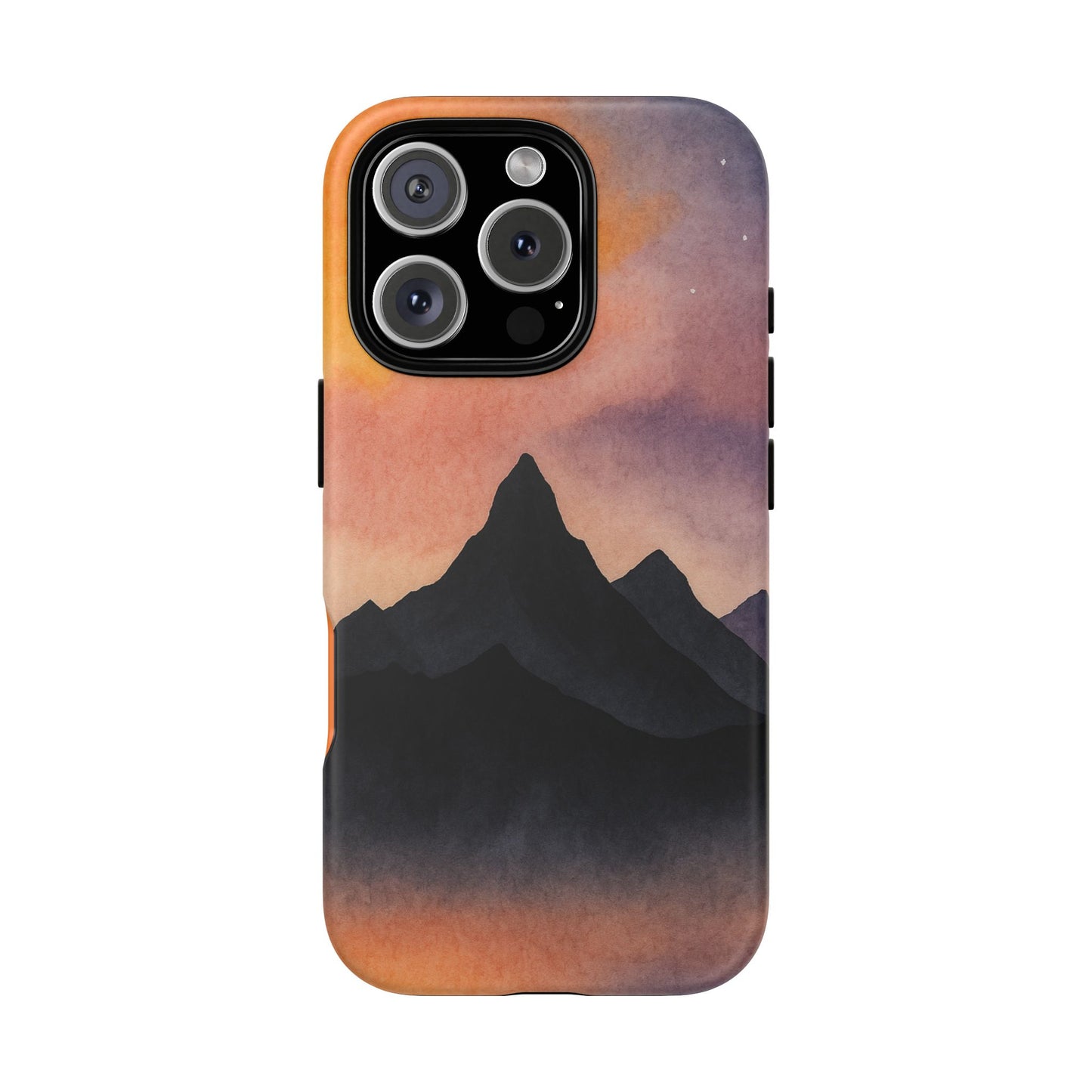 Mountain Sunset Phone Case, Nature Lover's Gift, Adventure Phone Cover, Unique Cellphone Accessories, Outdoor Enthusiast Decor