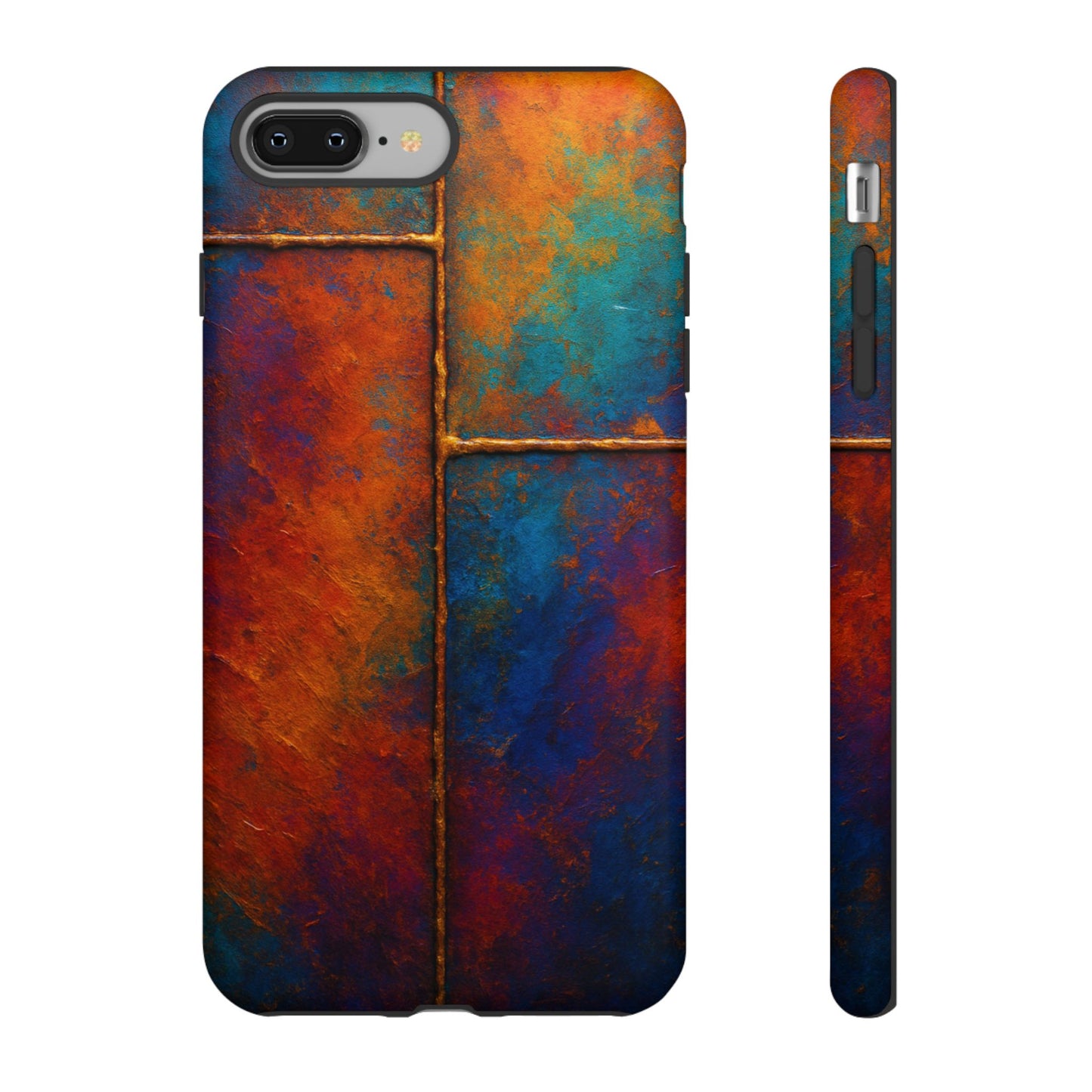 Vibrant Phone Case, Colorful Tough Case Cover, Artistic Phone Protector, Unique Smartphone Accessories, Gift for Tech Lovers