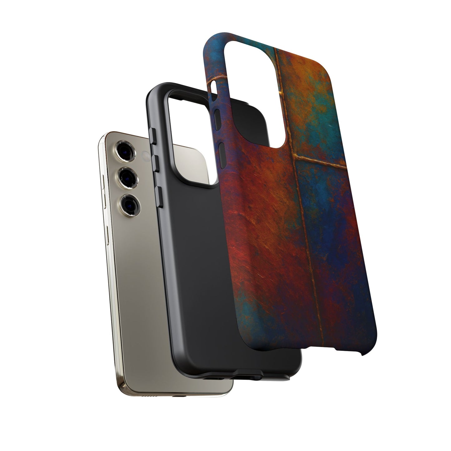 Vibrant Phone Case, Colorful Tough Case Cover, Artistic Phone Protector, Unique Smartphone Accessories, Gift for Tech Lovers