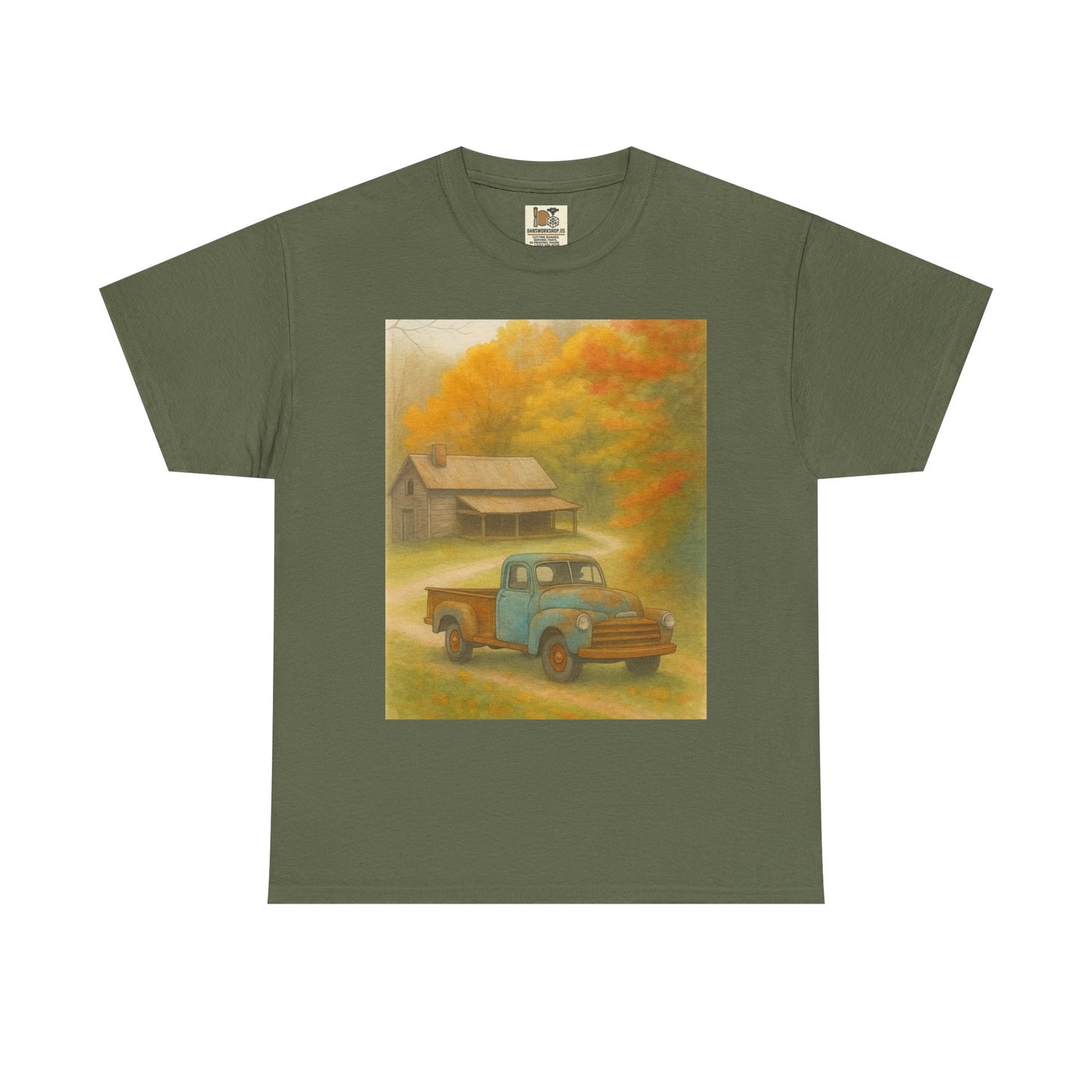 Autumn Vintage Truck Tee | Cozy Fall Apparel, Gift for Him, Harvest Style, [...]