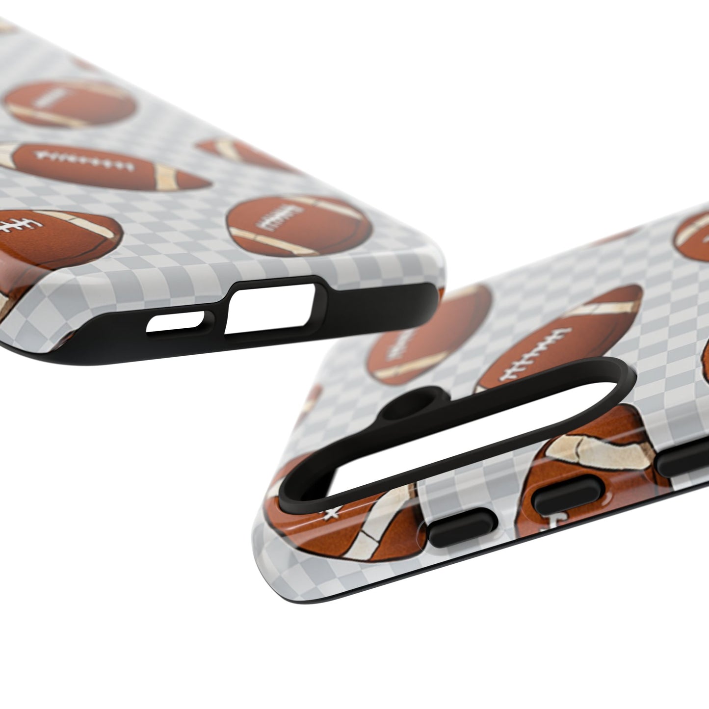Football Phone Case, Tough Cases for Sports Fans, Unique Gift for Football Lovers, Protective Decor, Athletic Accessories