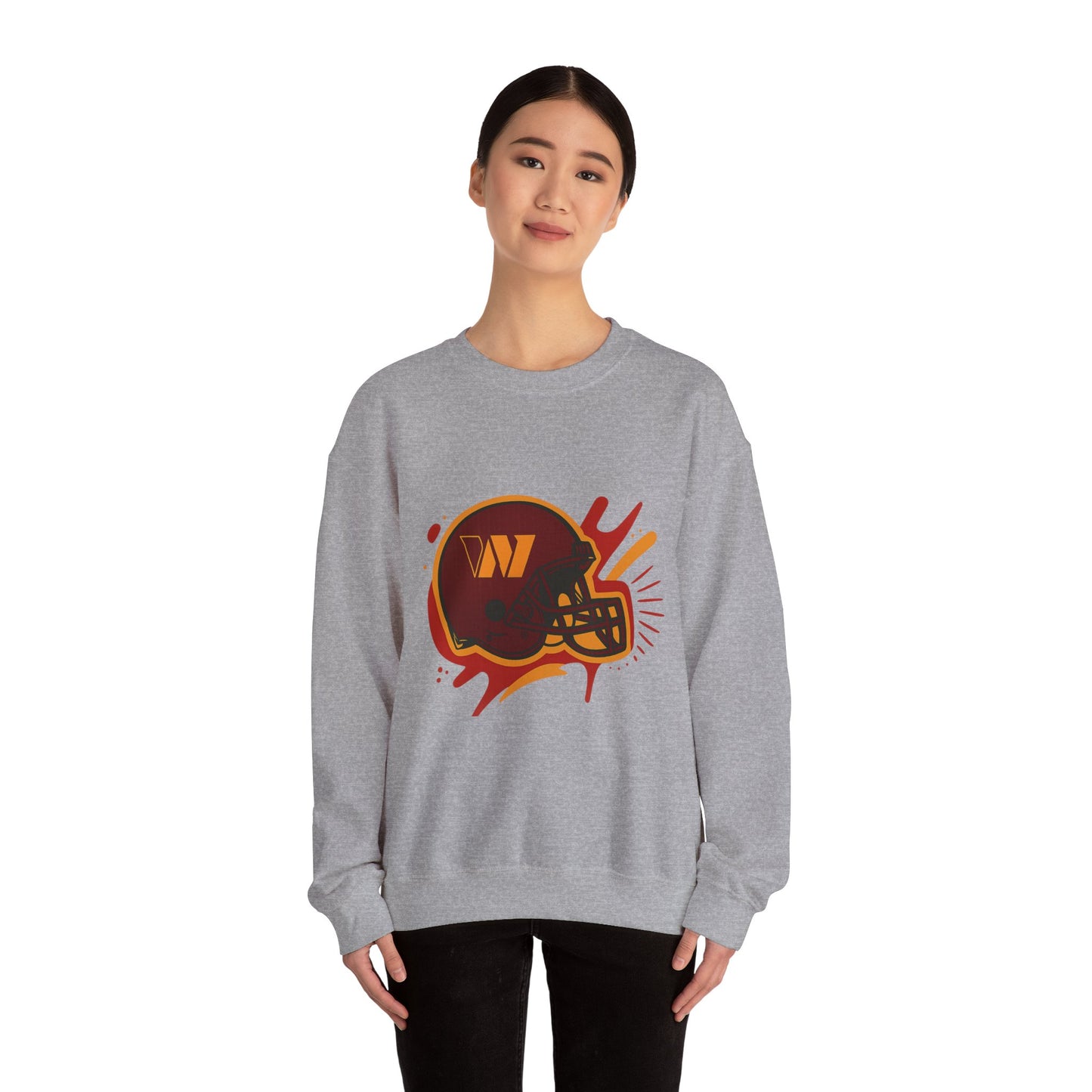 Bold Sports Fan Sweatshirt, Unisex Crewneck for Game Day, Athletic Gift, Cozy Casual Wear, Fall Fashion