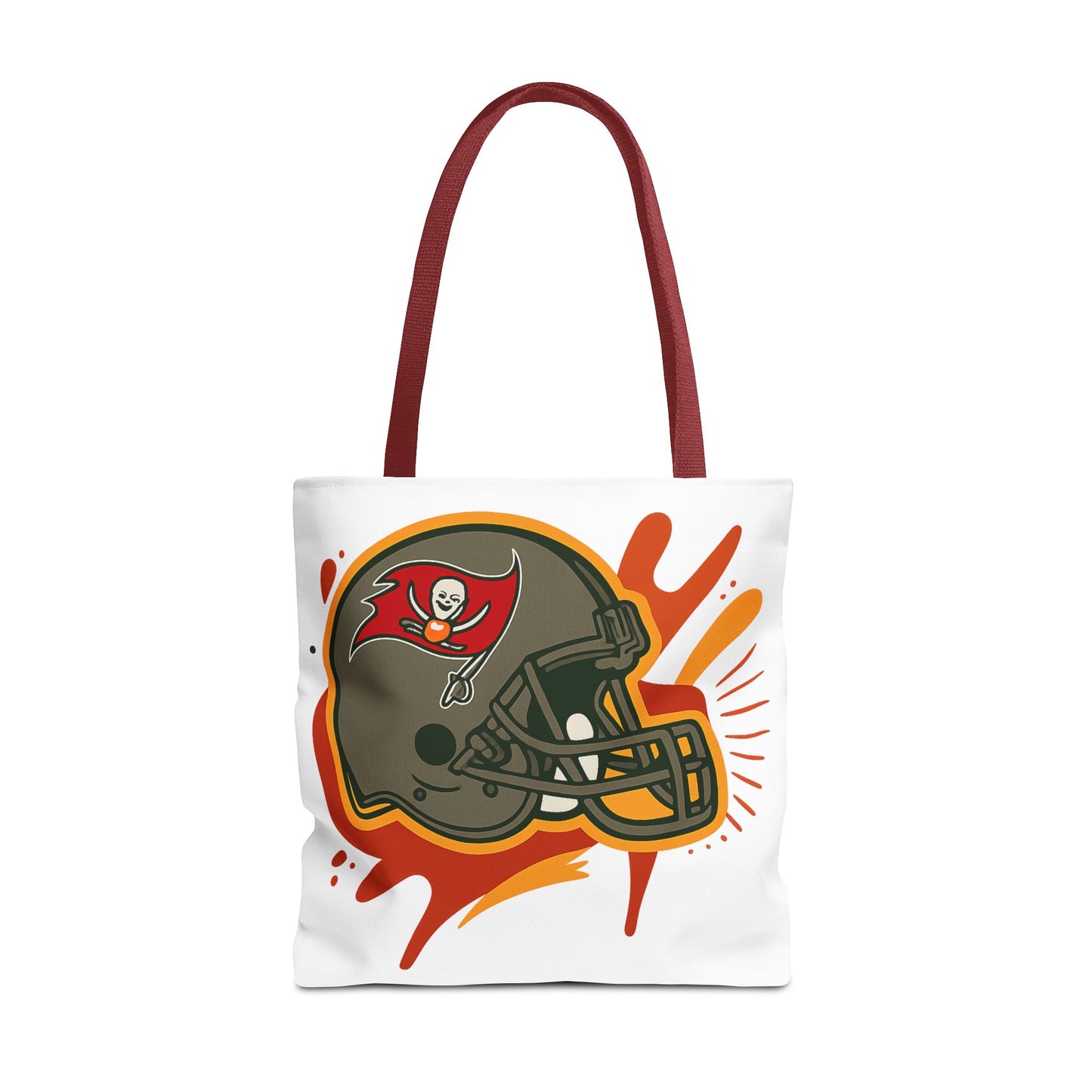 Tote Bag with Bold Football Design, Sports Tote, Game Day Bag, NFL Fan Gift, Personalized Beach Bag, Unique Shopping Tote