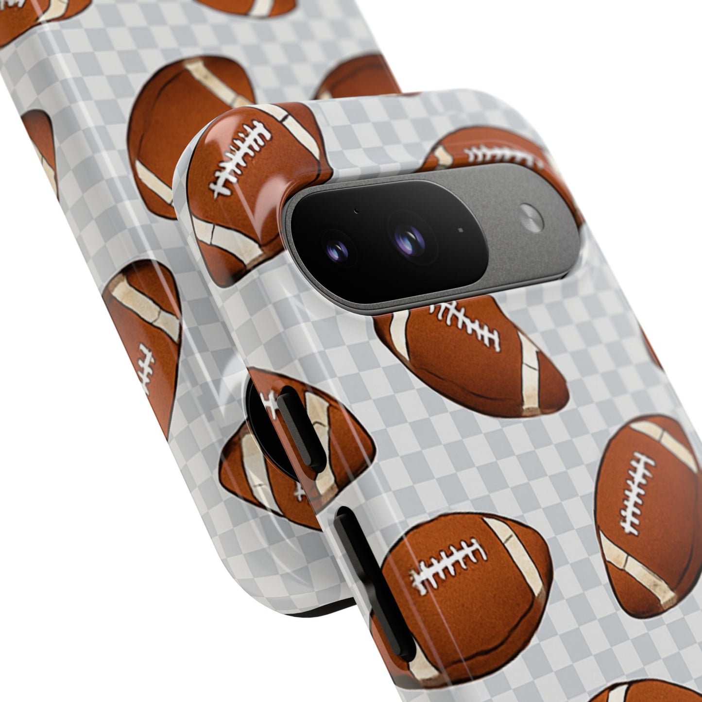 Football Phone Case, Tough Cases for Sports Fans, Unique Gift for Football Lovers, Protective Decor, Athletic Accessories
