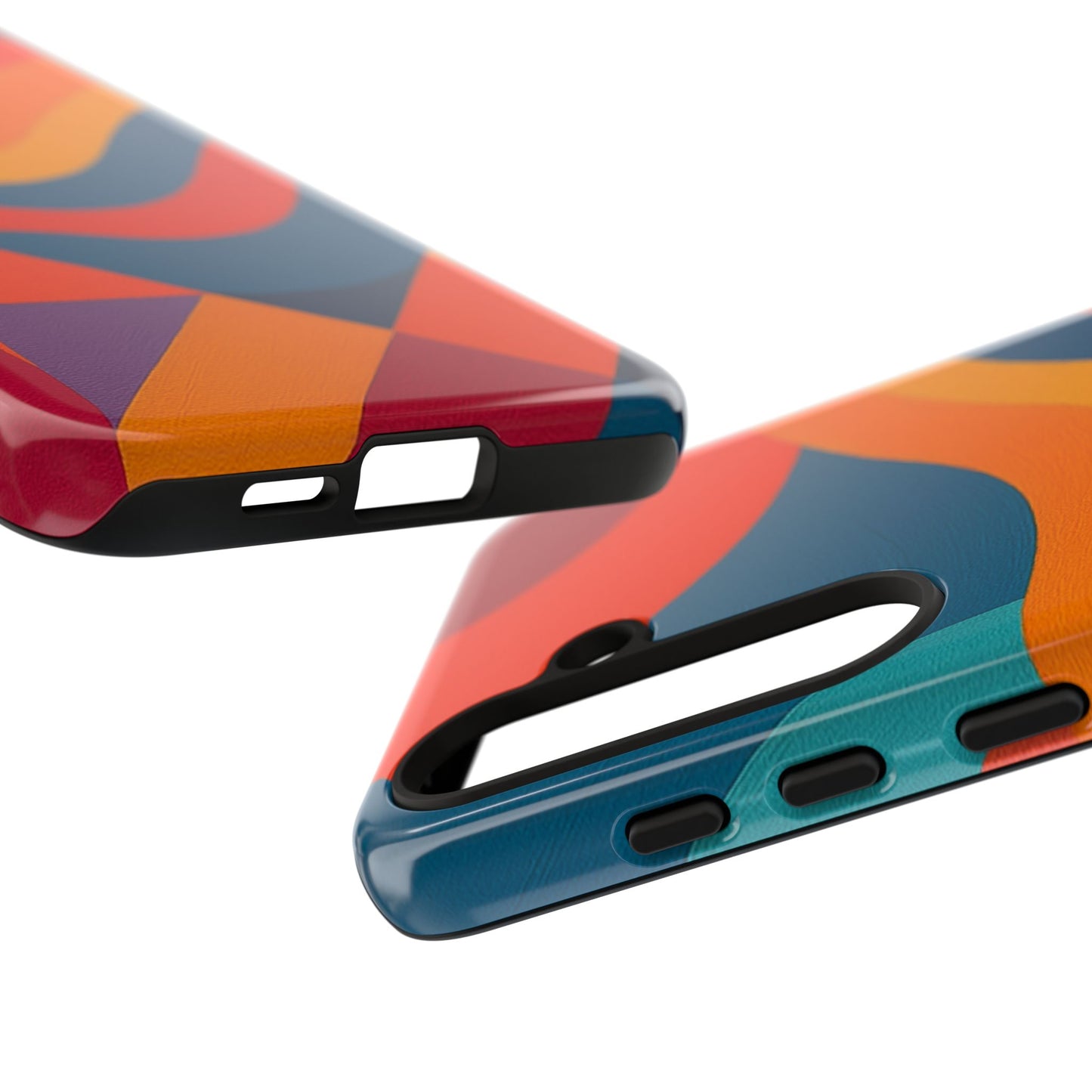 Vibrant Phone Case, Abstract Design Cover, Tough Cases for All Occasions, Stylish Gift for Tech Lovers, Modern Phone Accessories