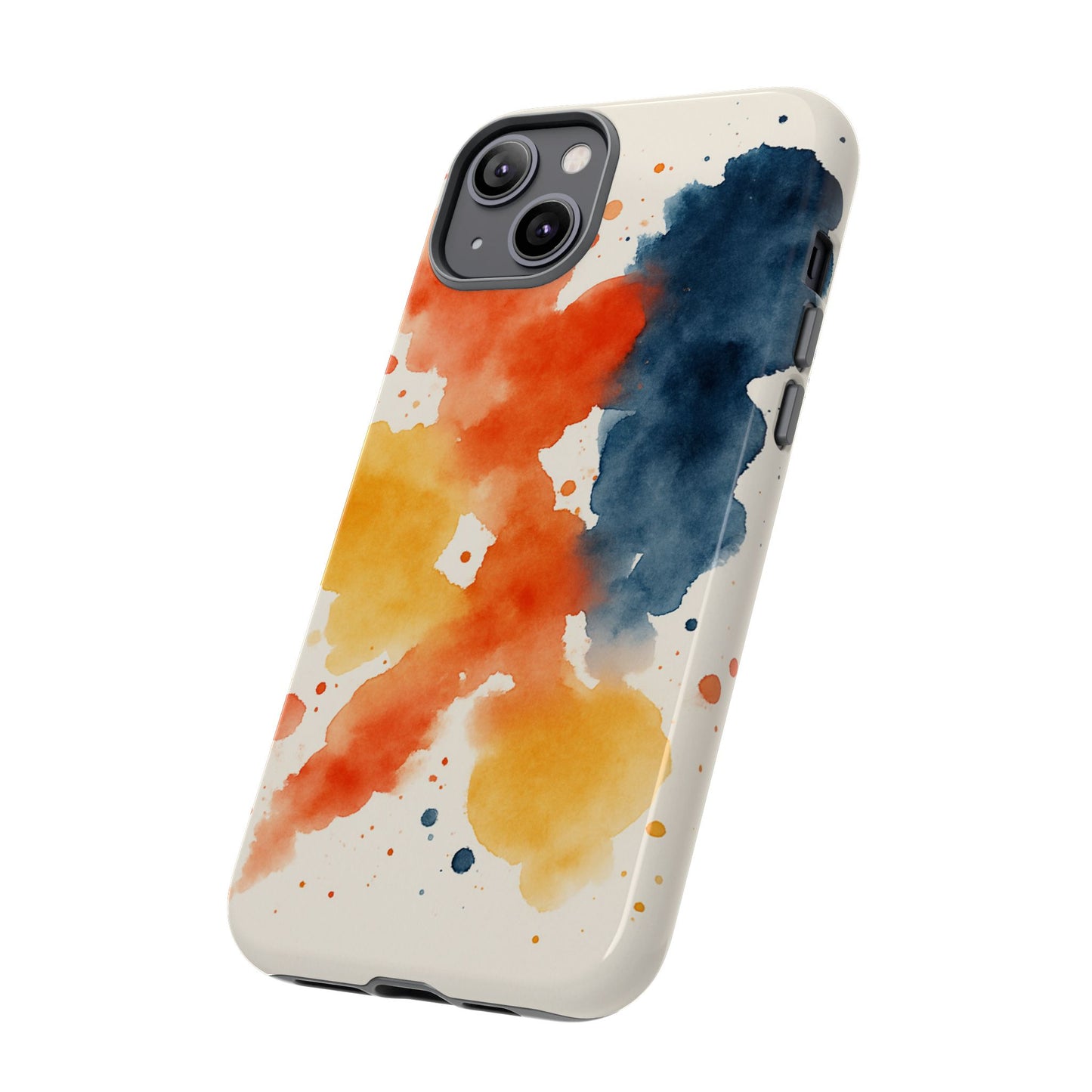 Watercolor Phone Case - Abstract Design, Tough Cases for Men & Women, Stylish Gift, Artistic Accessory for All Occasions