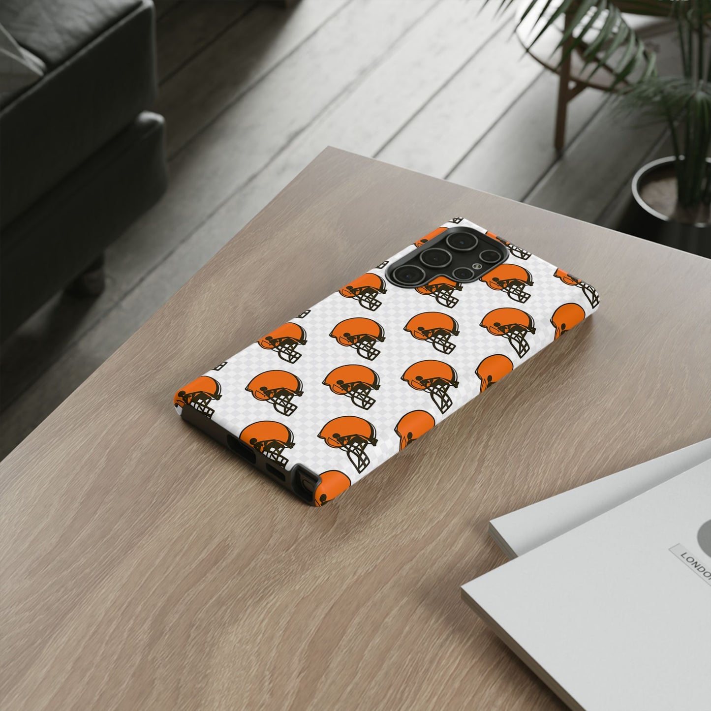 Cleveland Football Phone Case, Tough Cases for NFL Fans, Sporty Mobile Cover, Gifts for Football Lovers, Unique Team Merchandise