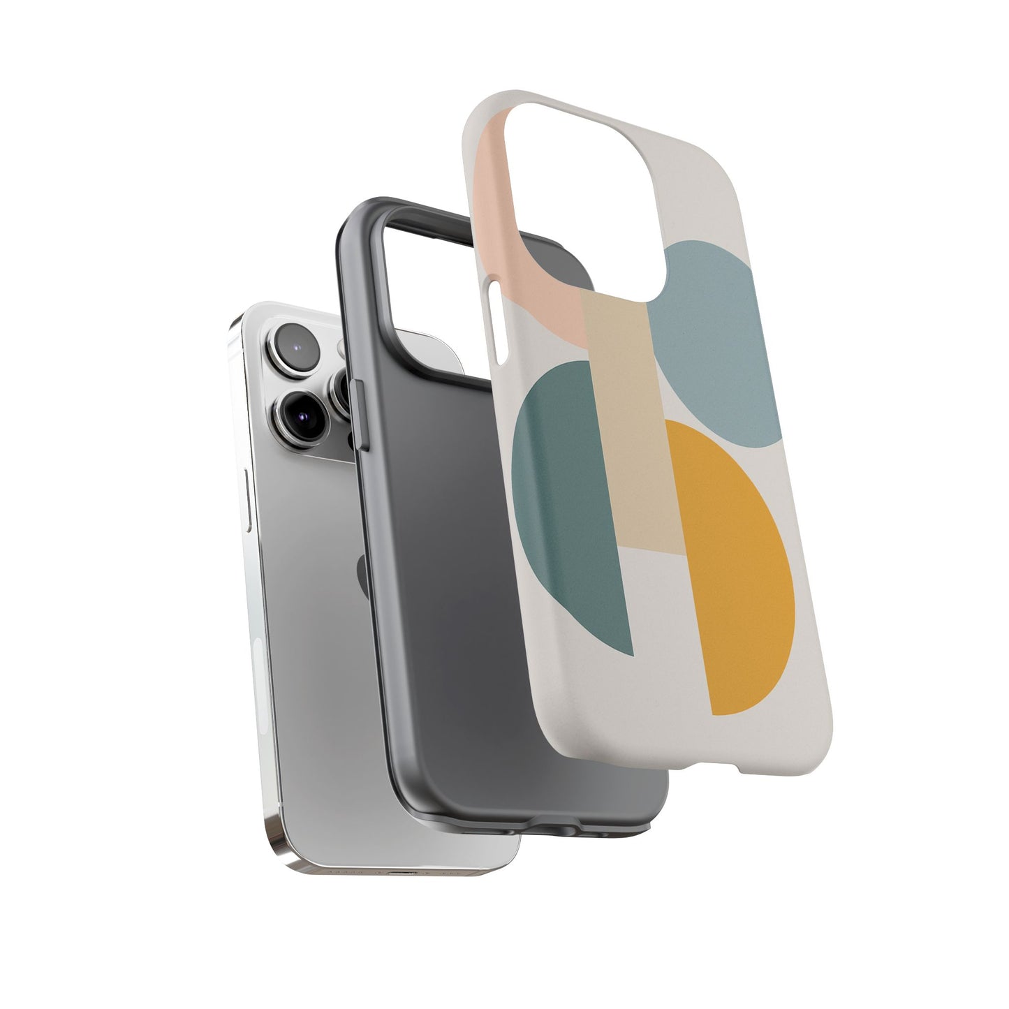 Minimalist Geometric Phone Case, Stylish Protective Cover for Phones, Modern Design, Gift for Him/Her, Trendy Tech Accessory