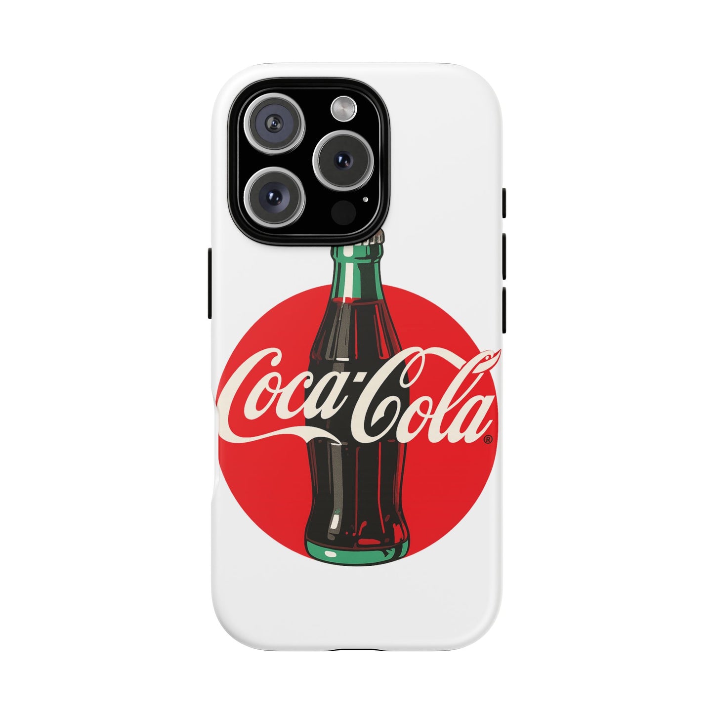 Coca-Cola Tough Phone Cases, Vintage Soda Drink, Retro Style, Unique Gift, Phone Accessories, Summer Vibes