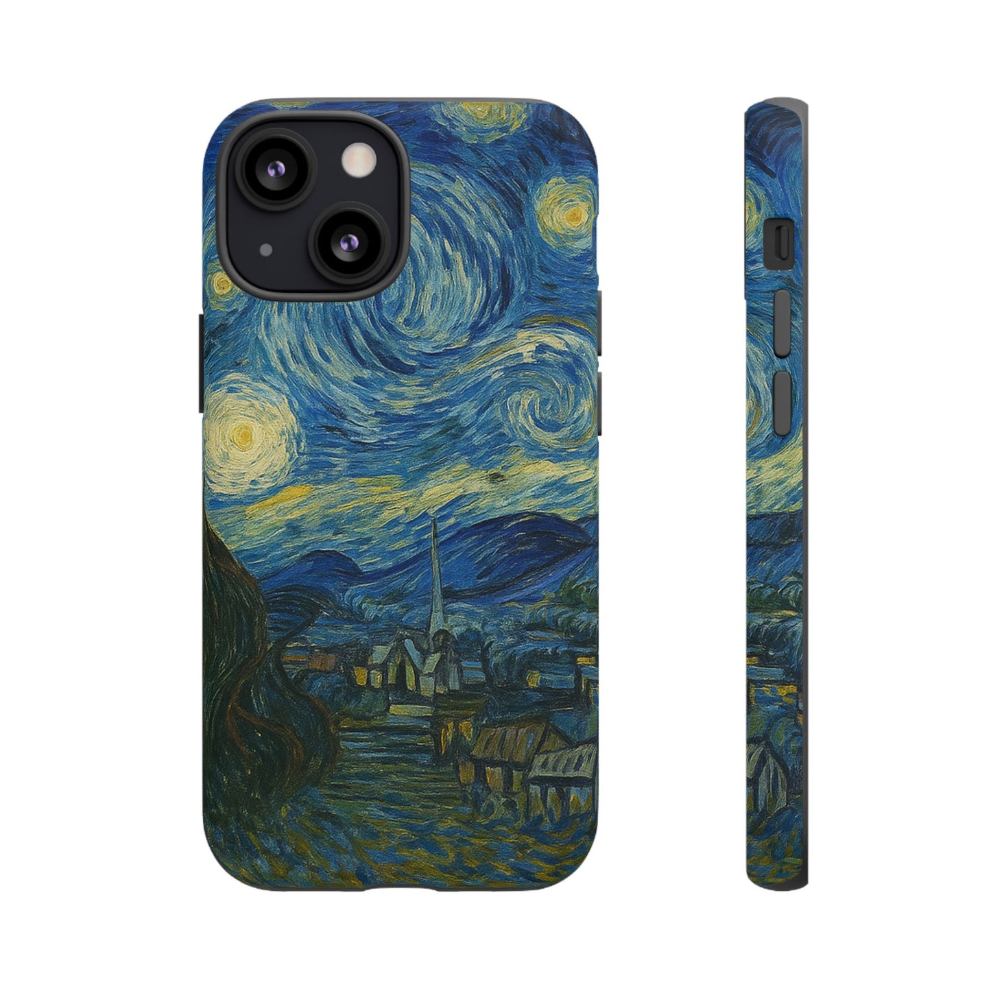 Starry Night Phone Case, Artistic Cell Phone Cover, Gift for Art Lovers, Unique Phone Accessory, Birthday Gift for Him/Her, Tough Cases