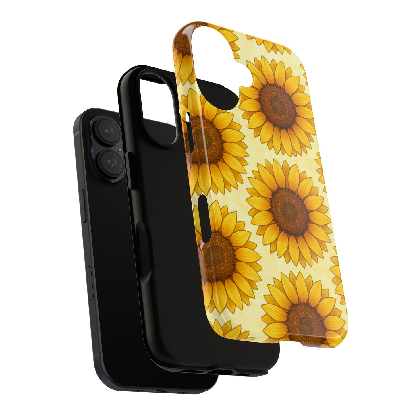 Sunflower Phone Cases - Tough Cases for Nature Lovers, Gift for Friends, Floral Design, Protective Case, Sunflower Decor