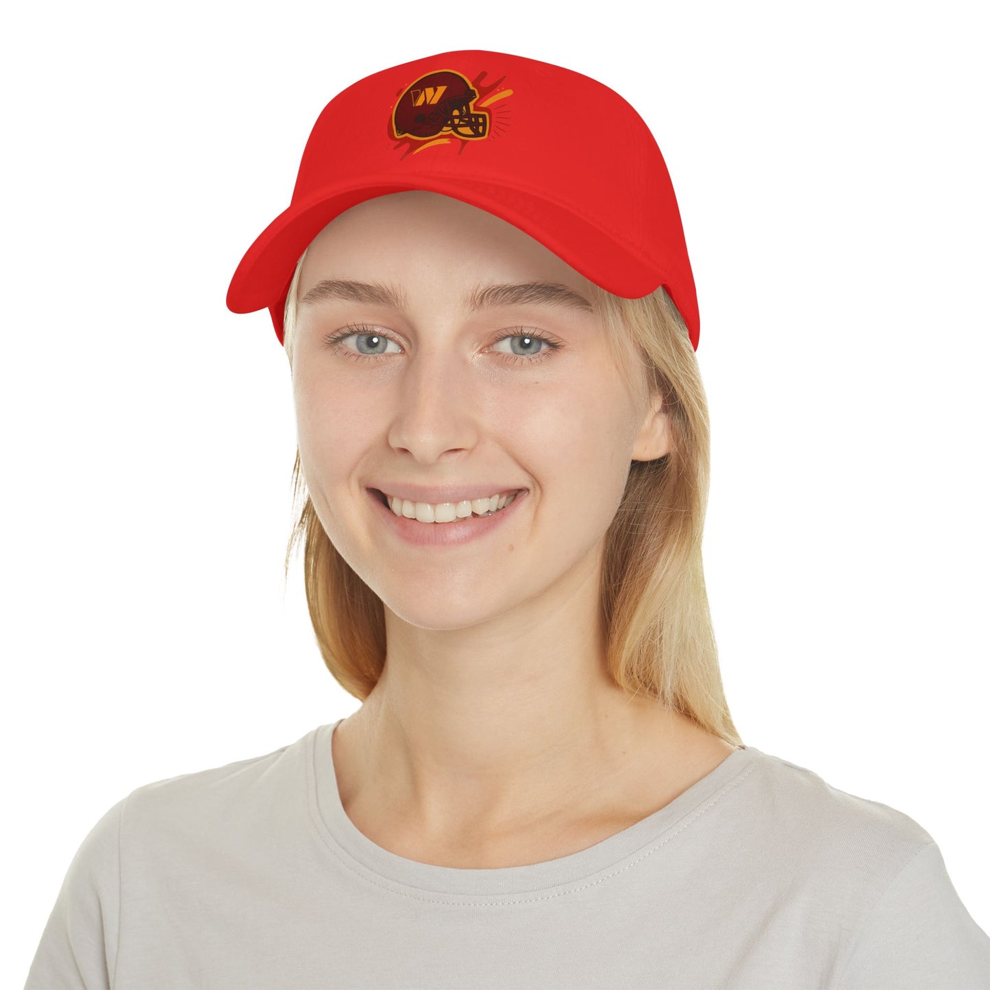 Vibrant Football Cap, Sports Hat for Game Day, Casual Wear, Team Spirit Merchandise, Perfect Gift for Fans