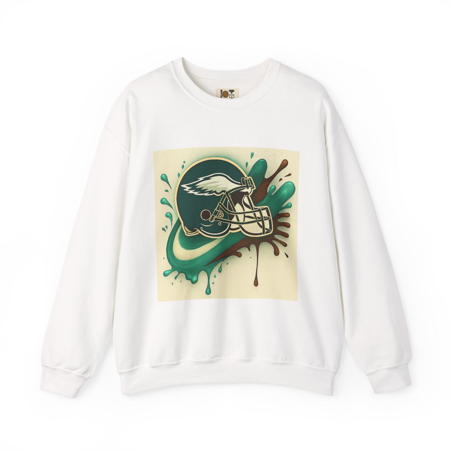 Eagles Inspired Sweatshirt, Unisex Crewneck, Cozy Sports Apparel, Game Day Outfit, Gift for Football Fans