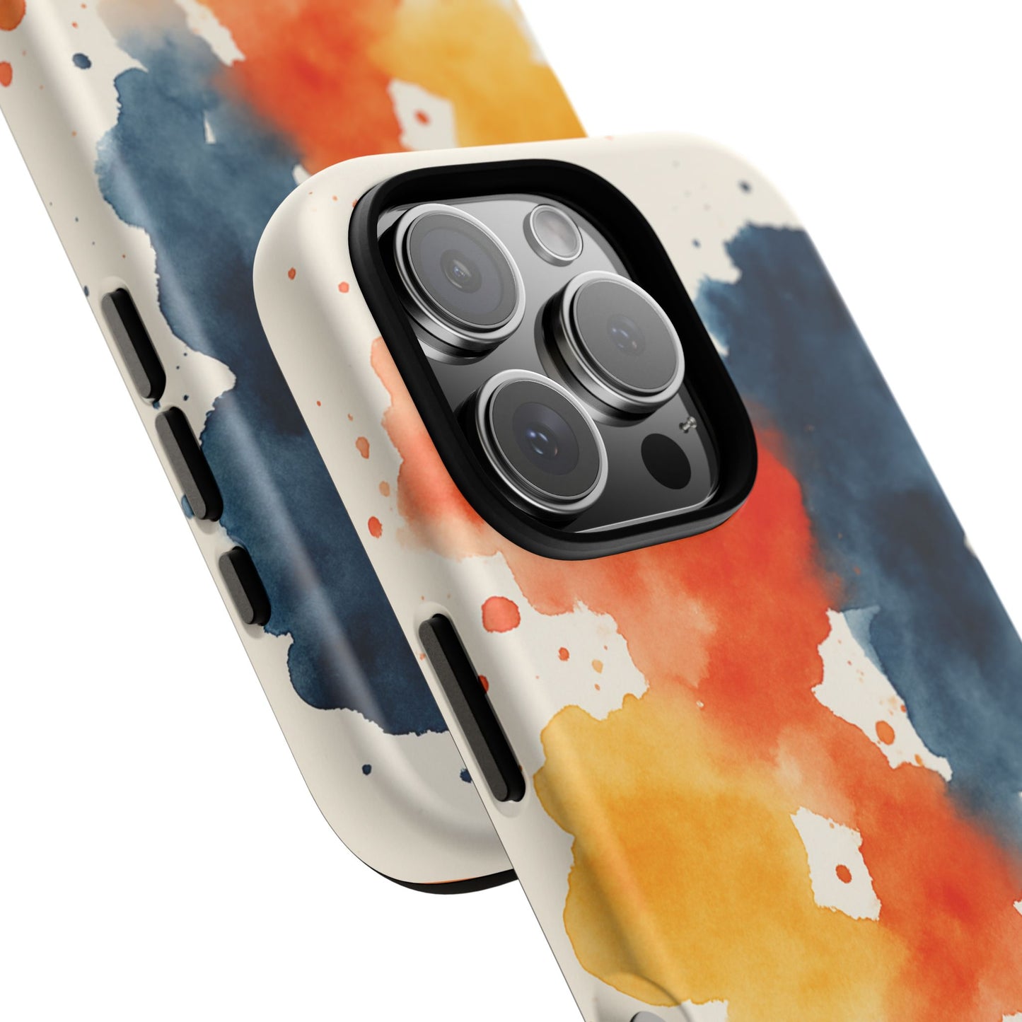 Watercolor Phone Case - Abstract Design, Tough Cases for Men & Women, Stylish Gift, Artistic Accessory for All Occasions