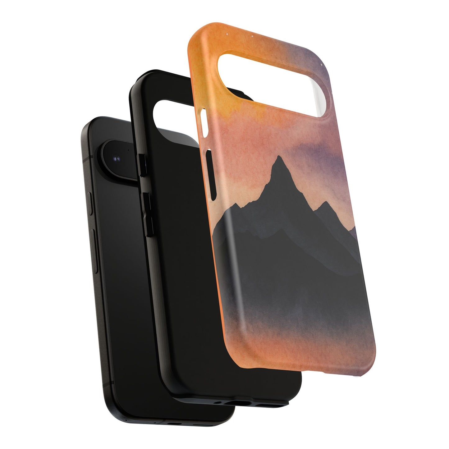 Mountain Sunset Phone Case, Nature Lover's Gift, Adventure Phone Cover, Unique Cellphone Accessories, Outdoor Enthusiast Decor