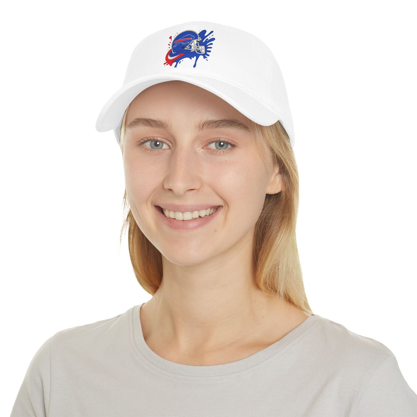 Sporty Low Profile Baseball Cap, Athletic Cap, Team Spirit Hat, Casual Summer Accessory, Gift for Sports Fans